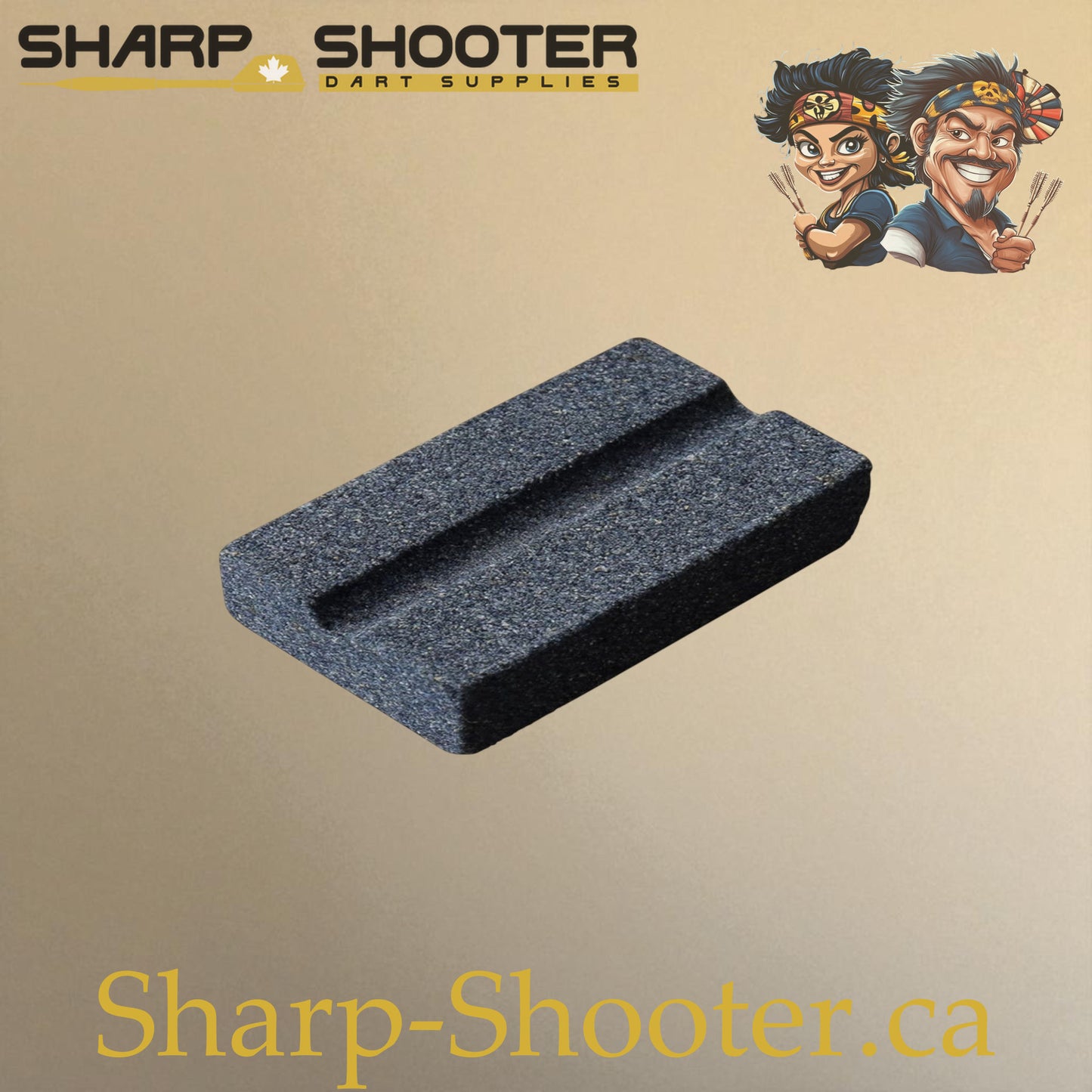 Flat dart sharpener single pack – Sharp Shooter Dart Supplies
