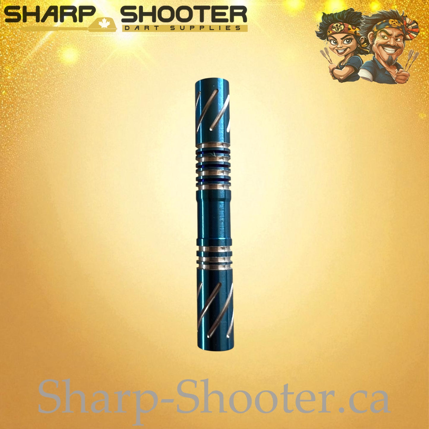 Azure Royal – Tungsten Dart Barrel Blue – 3 Pack