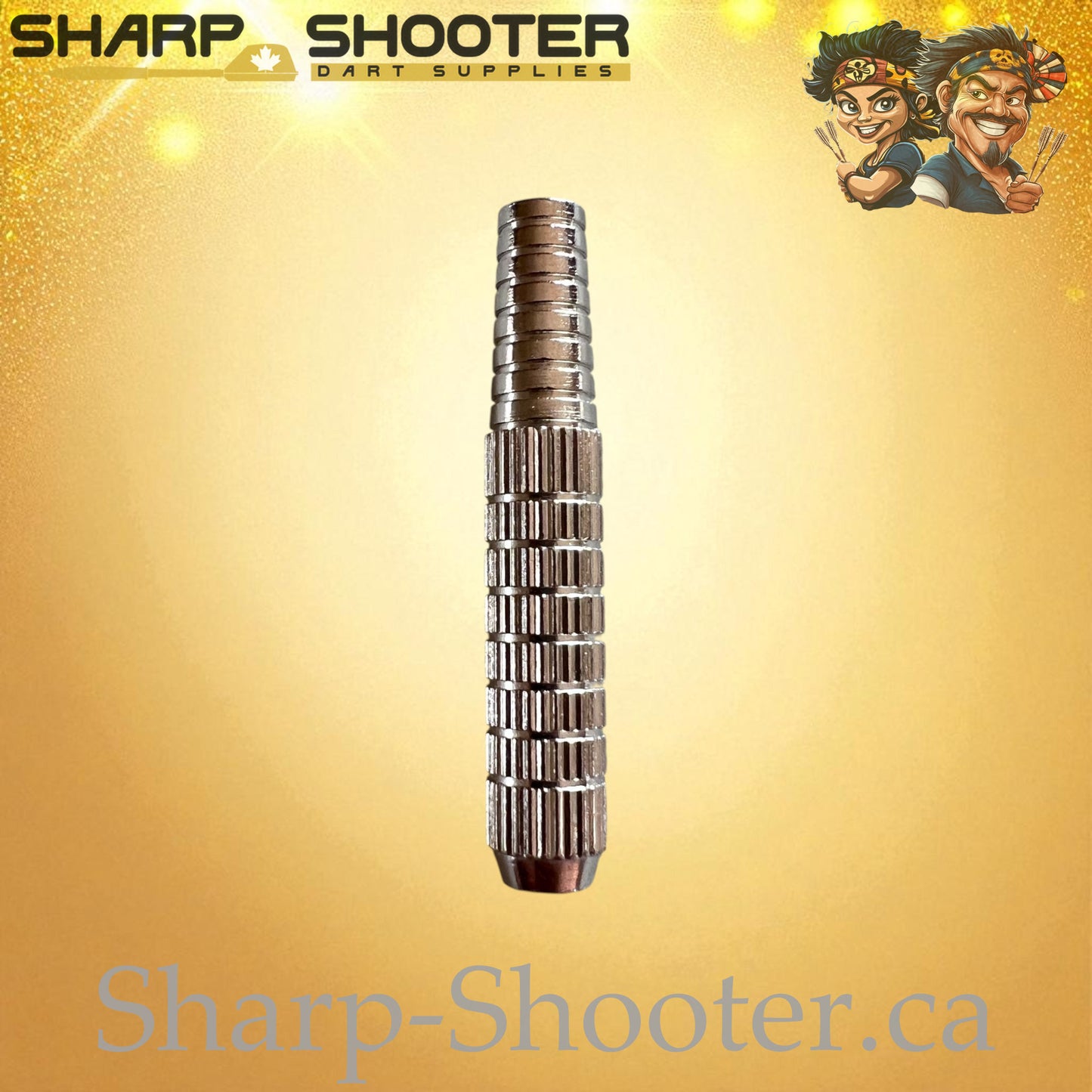 Claw – Nickel-Silver Alloy Dart Barrel Silver – 3 Pack