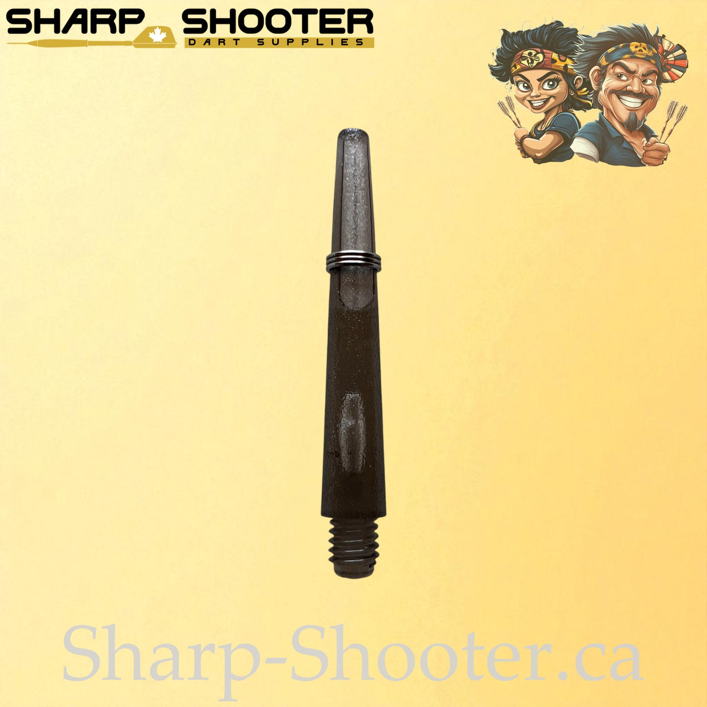 The Halo- DS01 – Plastic Dart Shaft-35&45mm- Transparent- 3 Pack