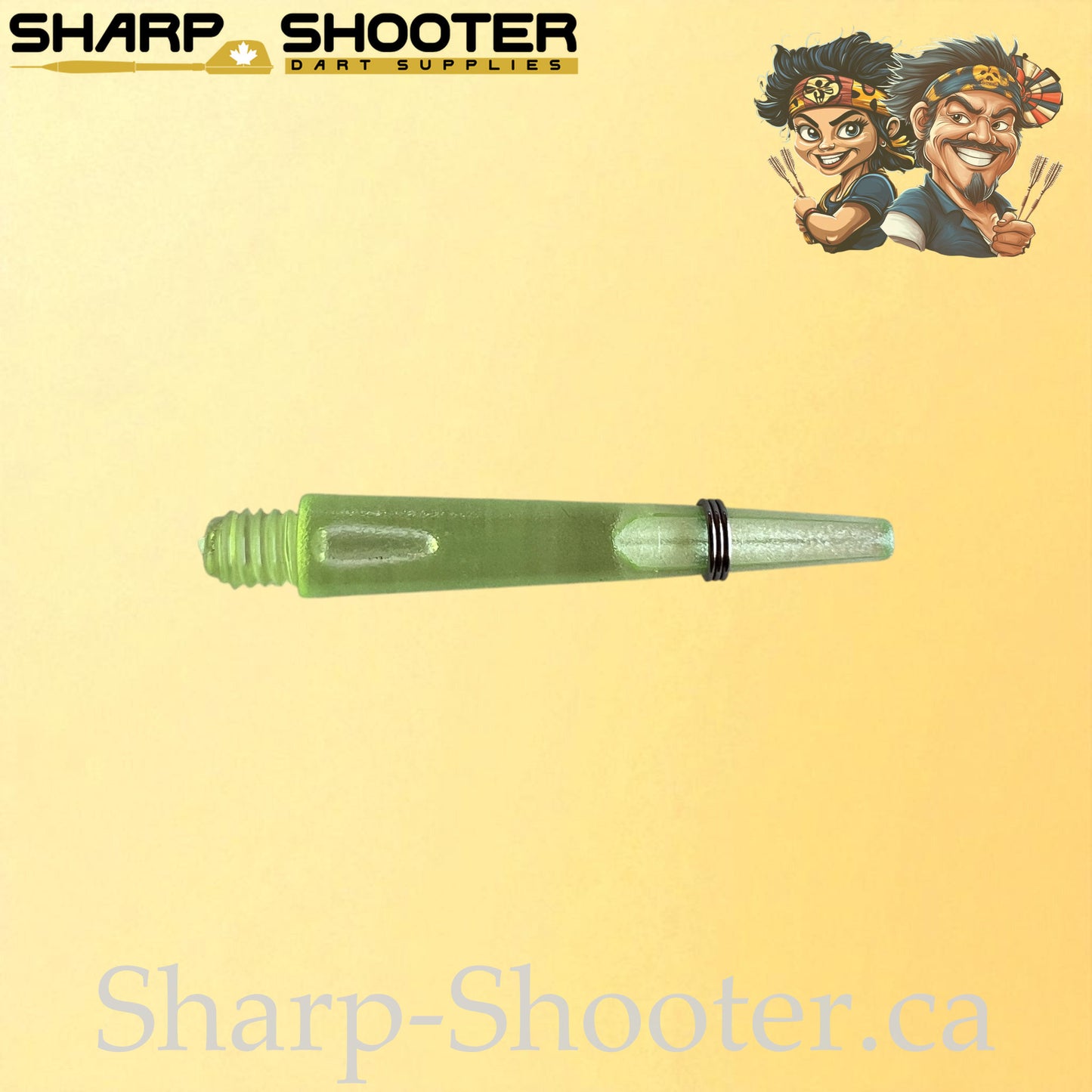 The Halo- DS01 – Plastic Dart Shaft-35&45mm- Transparent- 3 Pack