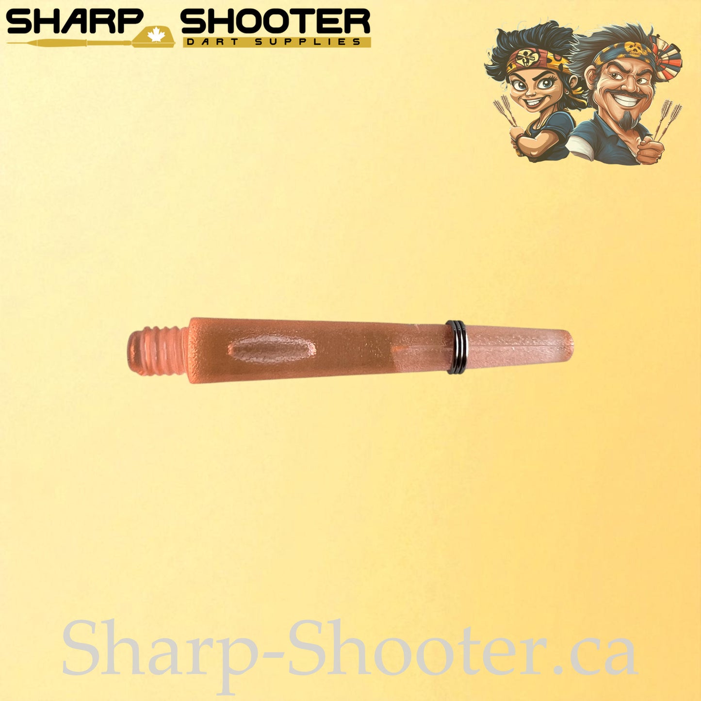 The Halo- DS01 – Plastic Dart Shaft-35&45mm- Transparent- 3 Pack
