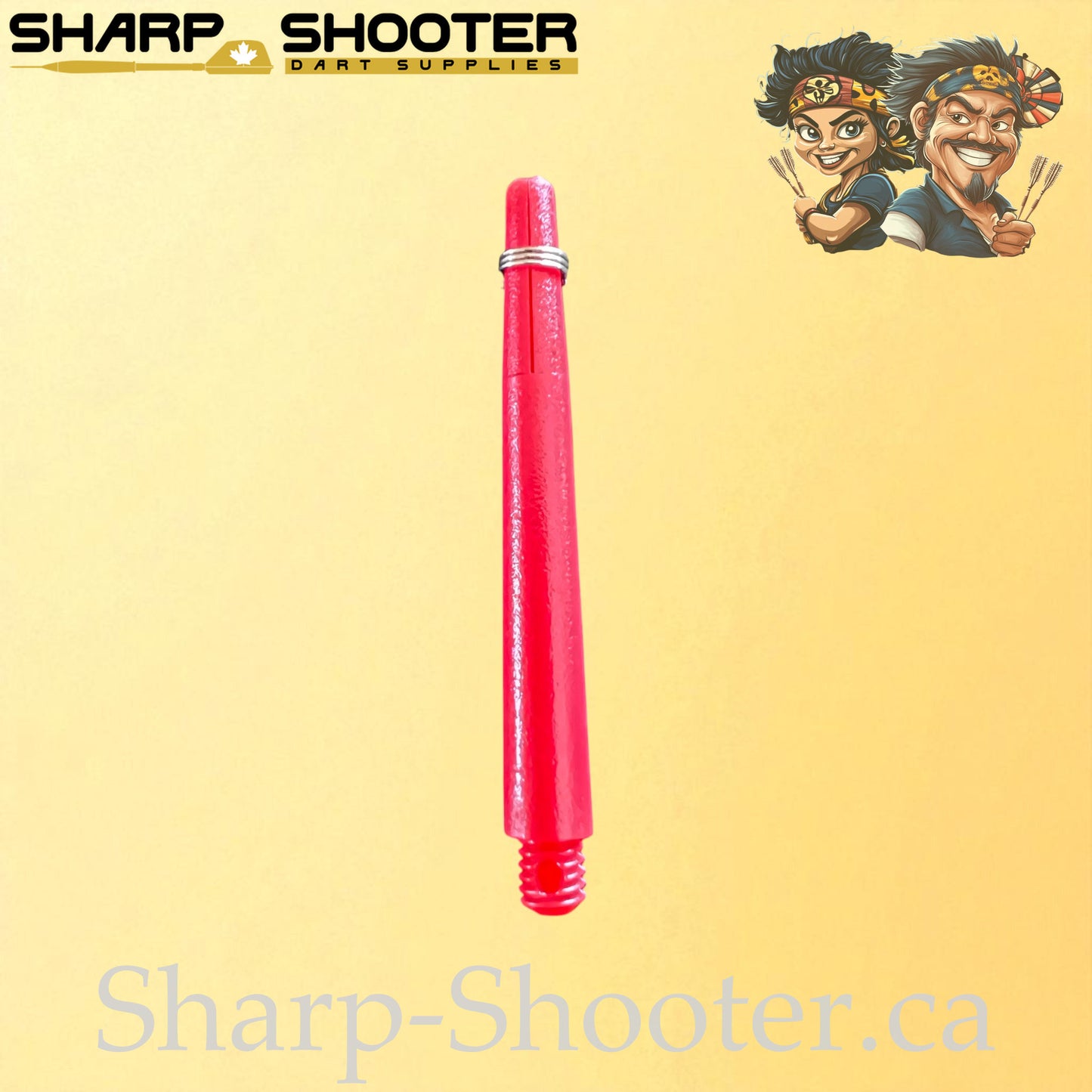 Prime – DS02 – Plastic Dart Shaft – 35mm & 45mm – Solid – 3 Pack
