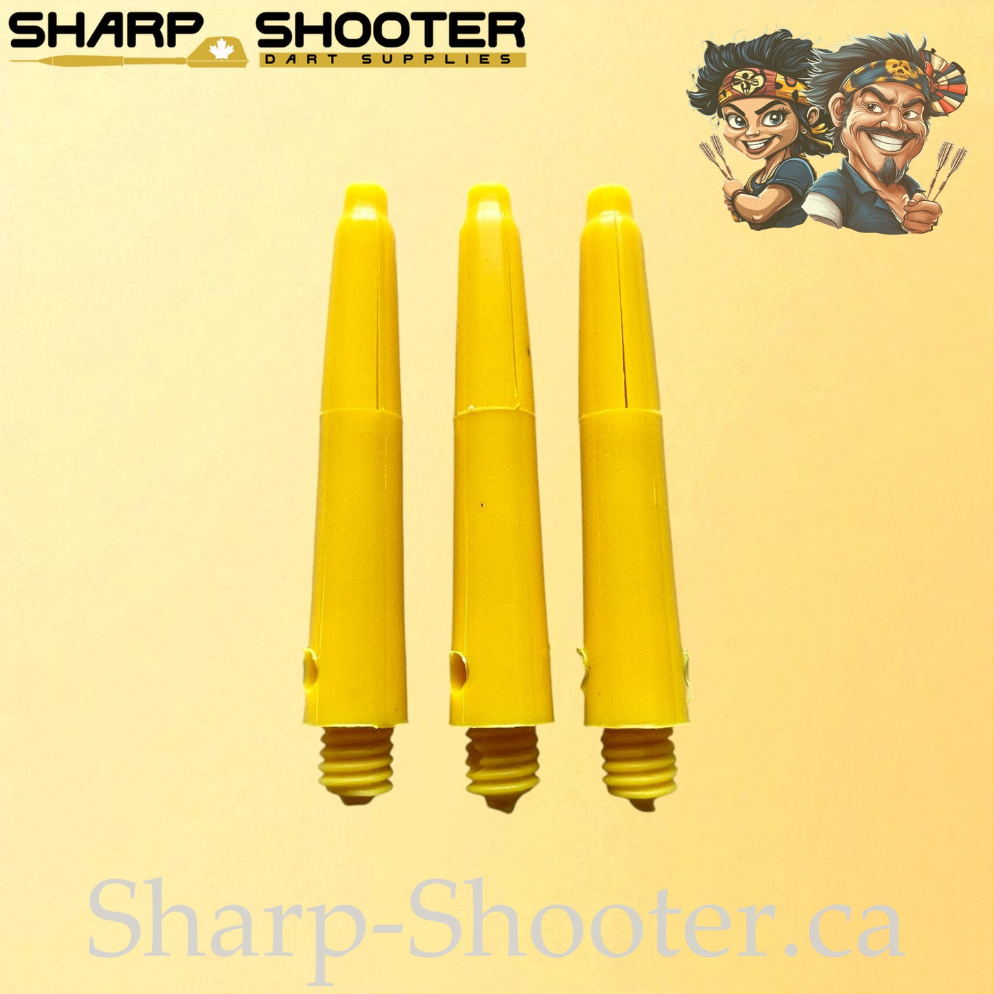 Pivot – DS04 – Plastic Dart Shaft – 35mm, 45mm & 48mm – Solid – 3 Pack