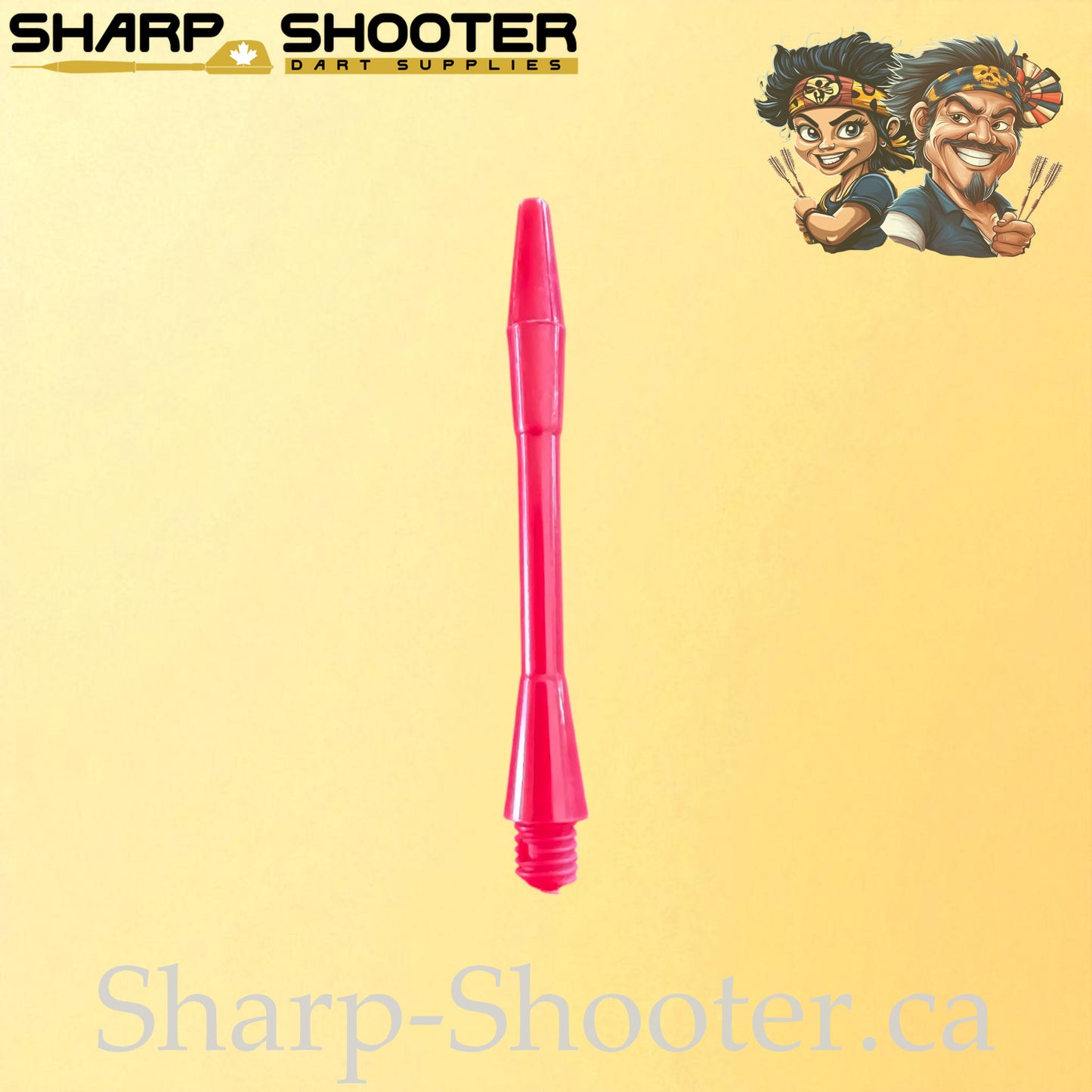 Swift – DS05 – Plastic Dart Shaft – 45mm – Slim Design, Solid Color – 3 Pack