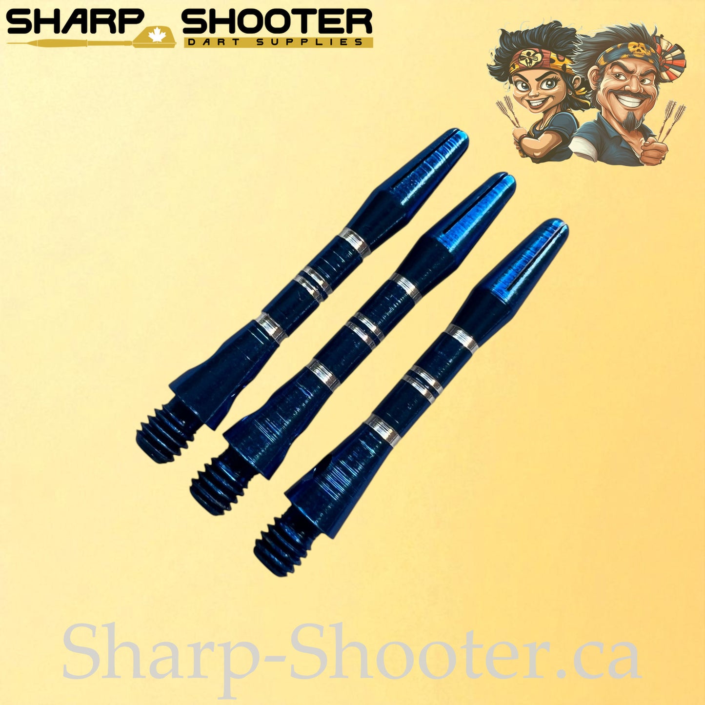 Aria – DS12 – Aluminum Dart Shaft – 35mm – Double Ring Design