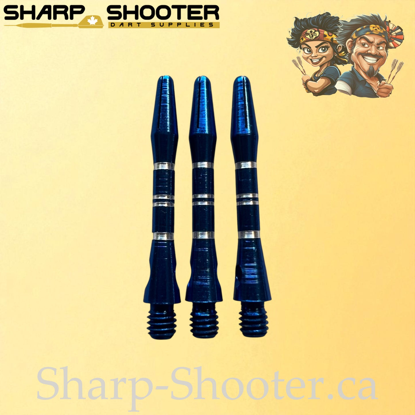 Aria – DS12 – Aluminum Dart Shaft – 35mm – Double Ring Design