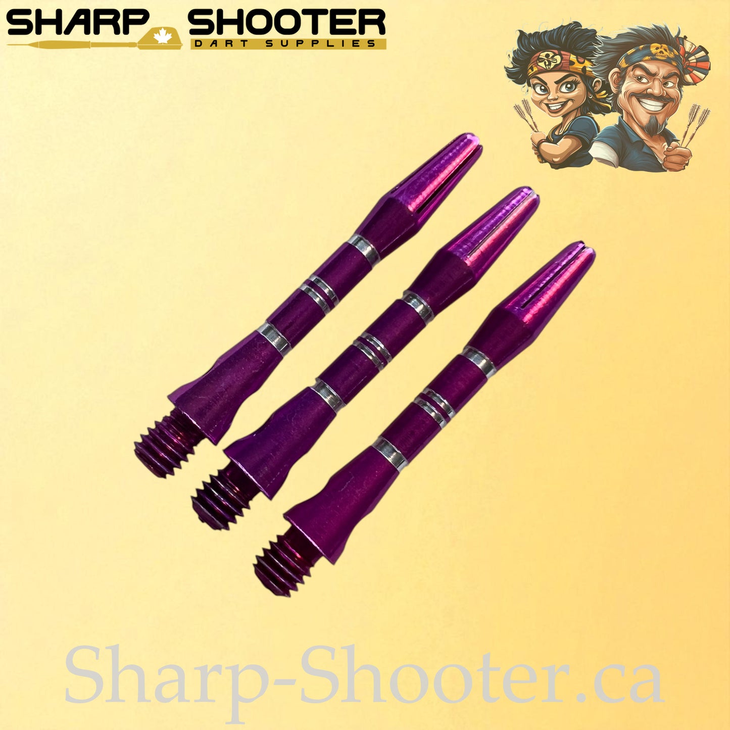 Aria – DS12 – Aluminum Dart Shaft – 35mm – Double Ring Design