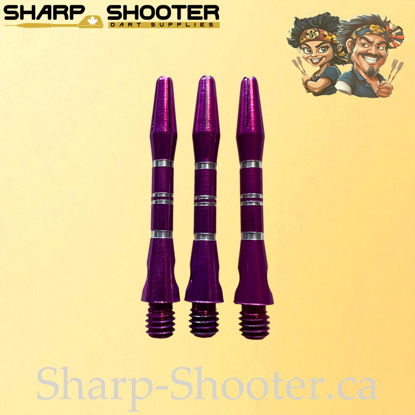 Aria – DS12 – Aluminum Dart Shaft – 35mm – Double Ring Design