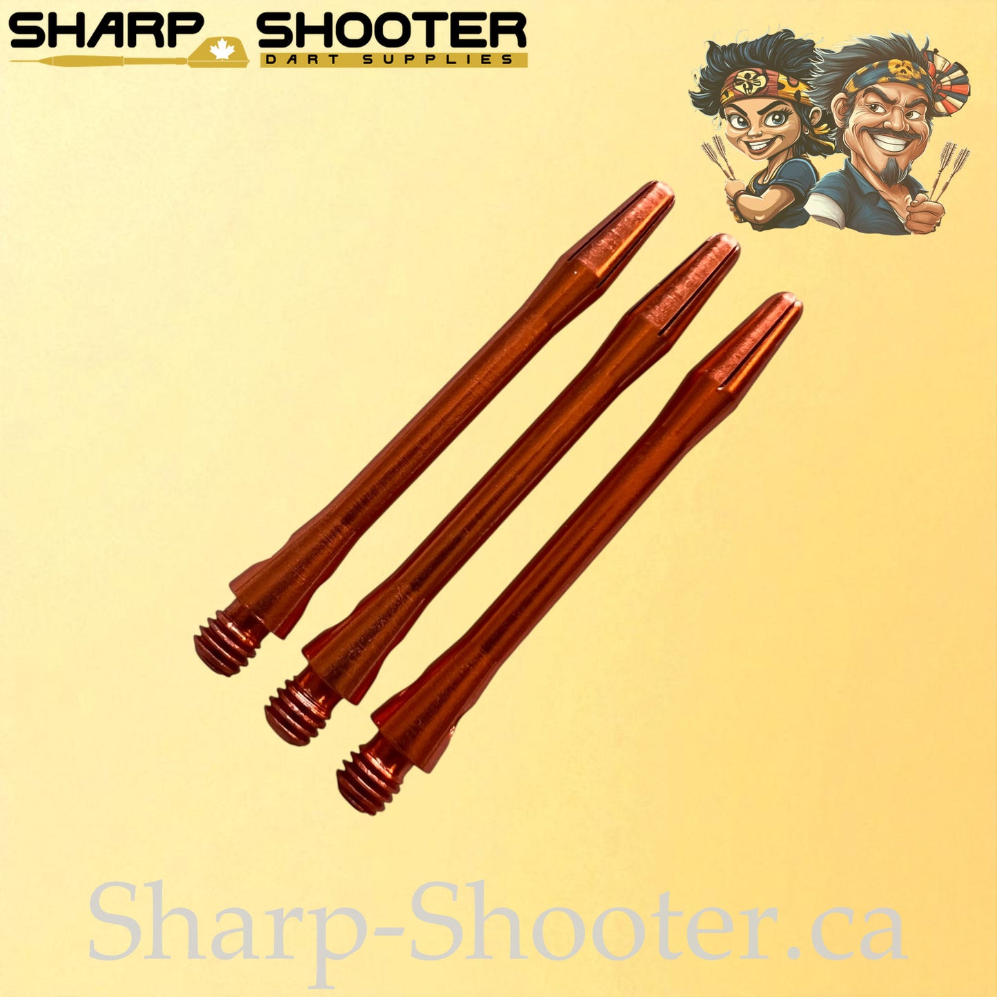 Core – DS14 – Aluminum Dart Shaft – 35mm, 45mm & 48mm – Classic Slim Design – 3 Pack