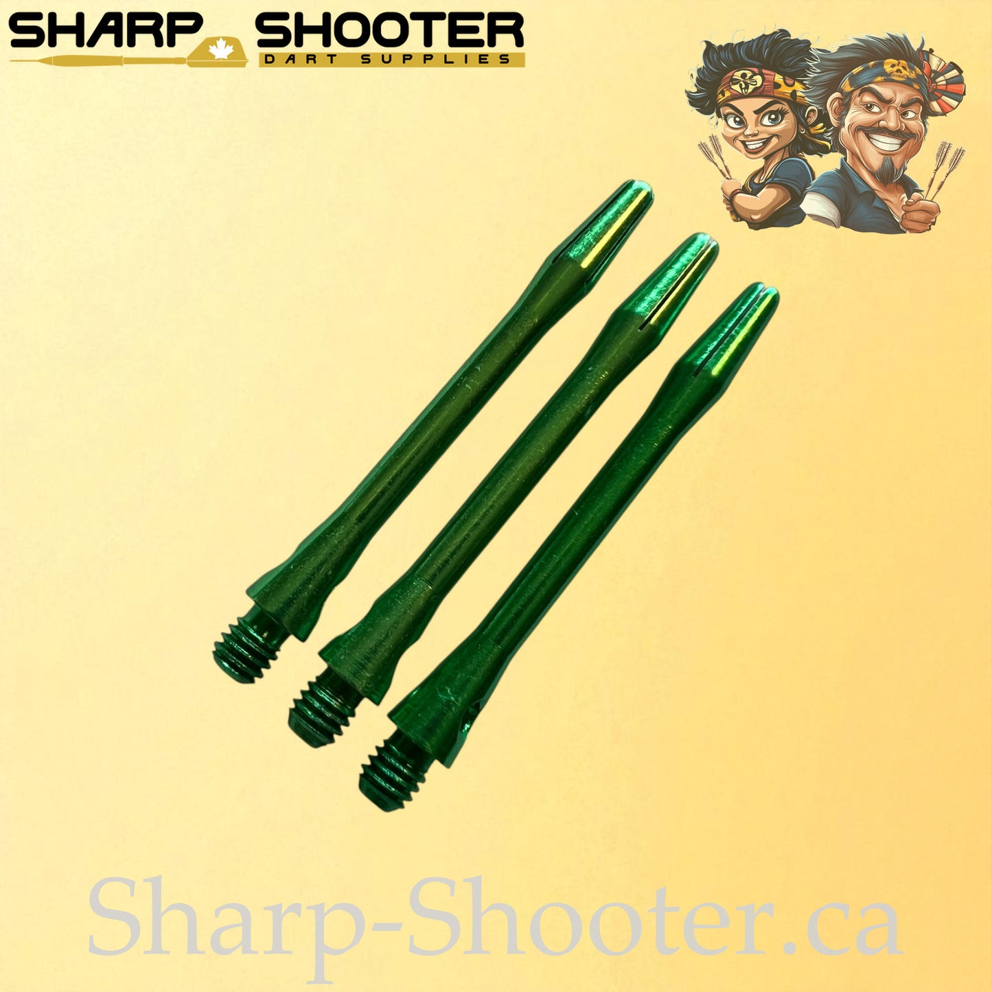 Core – DS14 – Aluminum Dart Shaft – 35mm, 45mm & 48mm – Classic Slim Design – 3 Pack