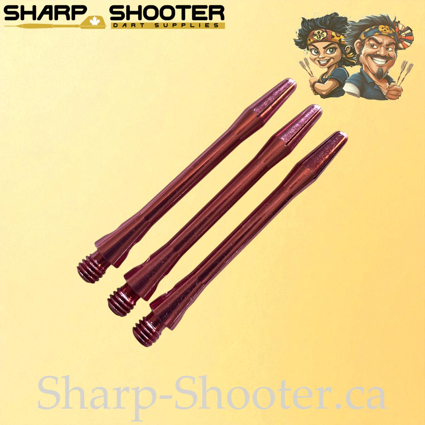 Core – DS14 – Aluminum Dart Shaft – 35mm, 45mm & 48mm – Classic Slim Design – 3 Pack