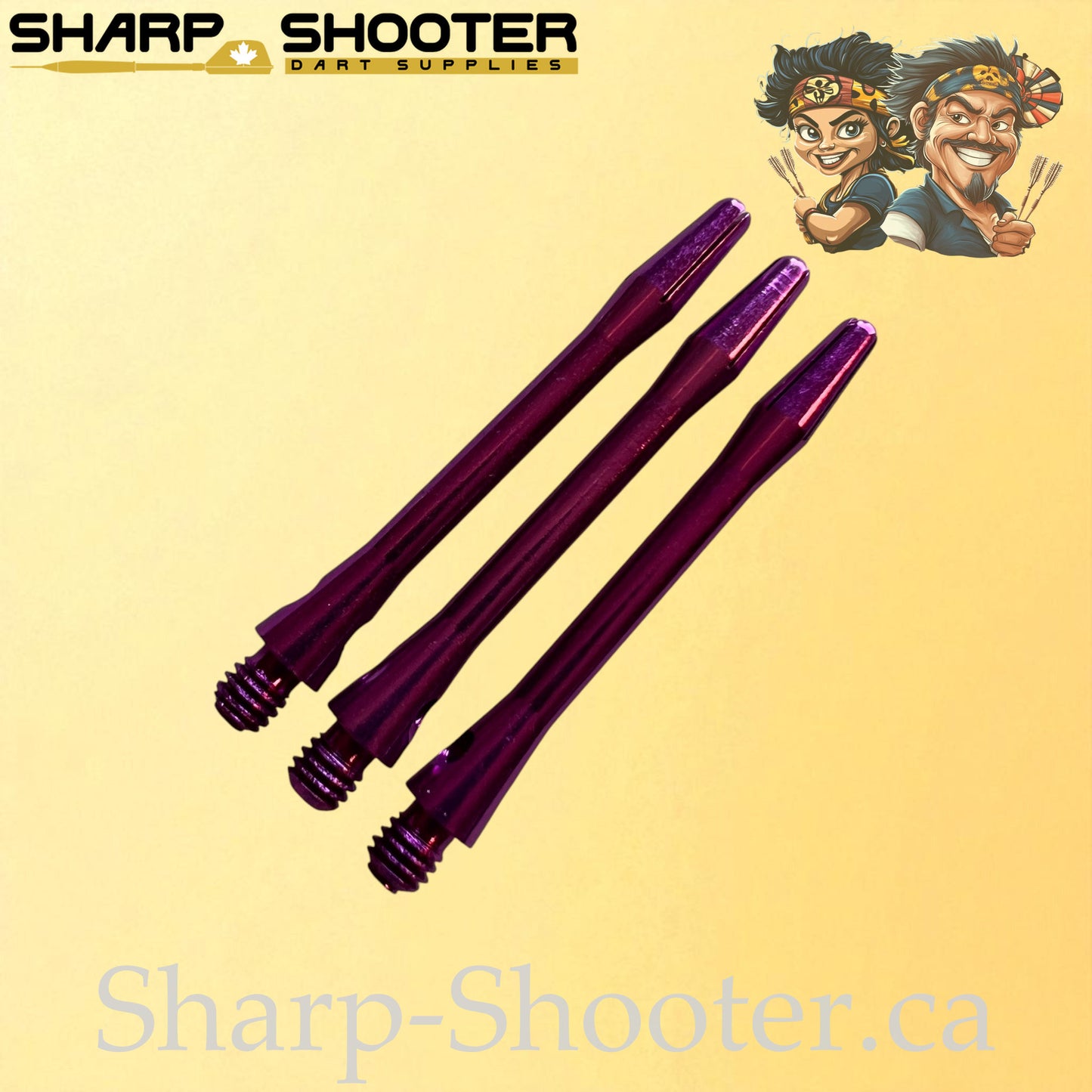 Core – DS14 – Aluminum Dart Shaft – 35mm, 45mm & 48mm – Classic Slim Design – 3 Pack