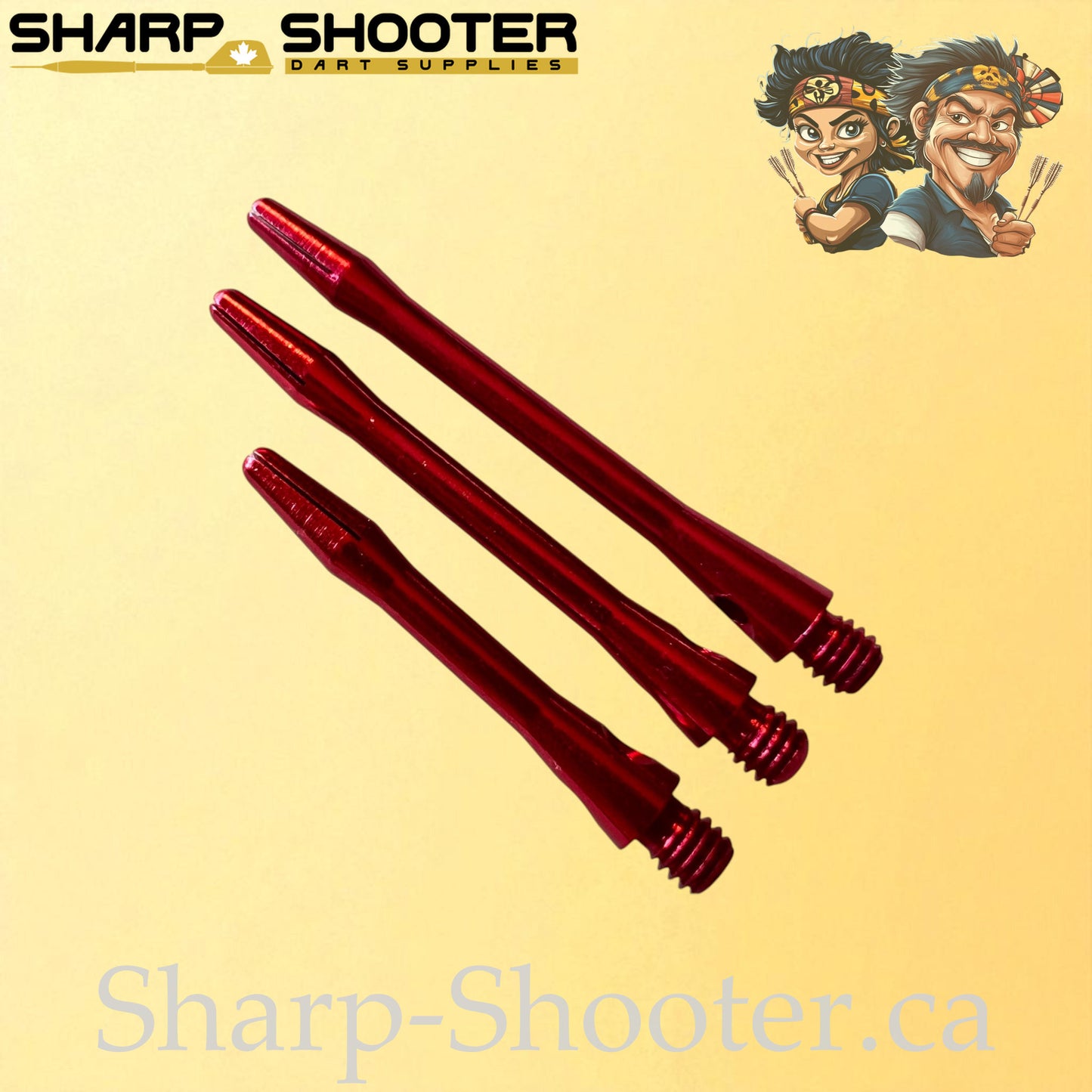 Core – DS14 – Aluminum Dart Shaft – 35mm, 45mm & 48mm – Classic Slim Design – 3 Pack