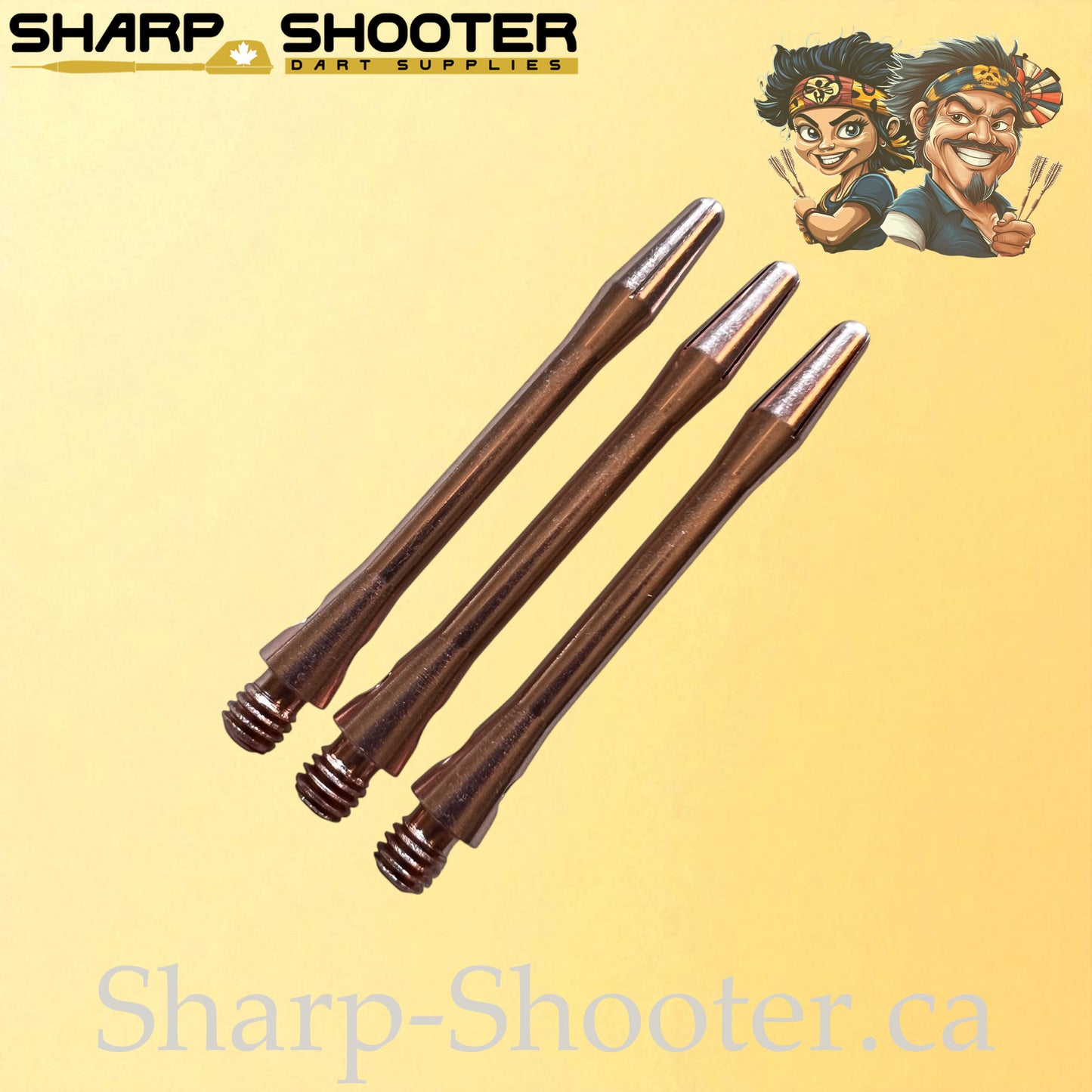 Core – DS14 – Aluminum Dart Shaft – 35mm, 45mm & 48mm – Classic Slim Design – 3 Pack