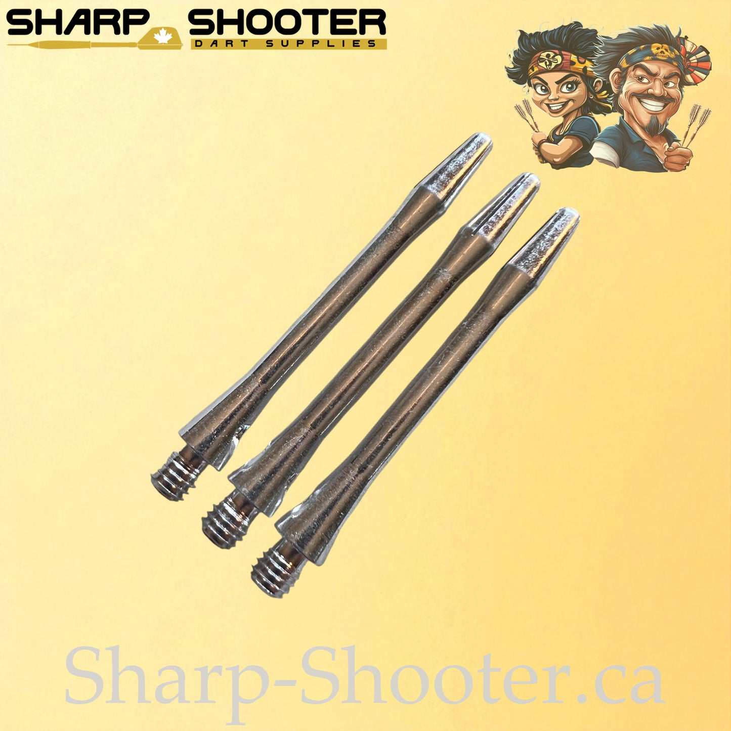 Core – DS14 – Aluminum Dart Shaft – 35mm, 45mm & 48mm – Classic Slim Design – 3 Pack