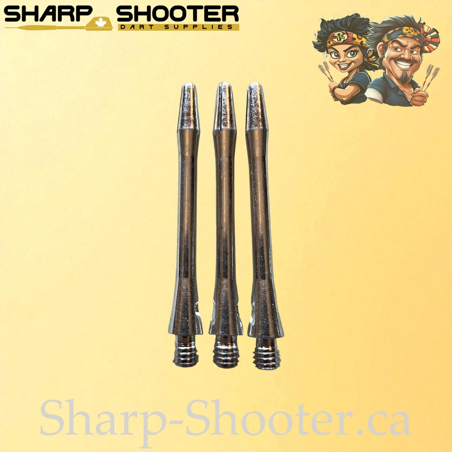 Core – DS14 – Aluminum Dart Shaft – 35mm, 45mm & 48mm – Classic Slim Design – 3 Pack