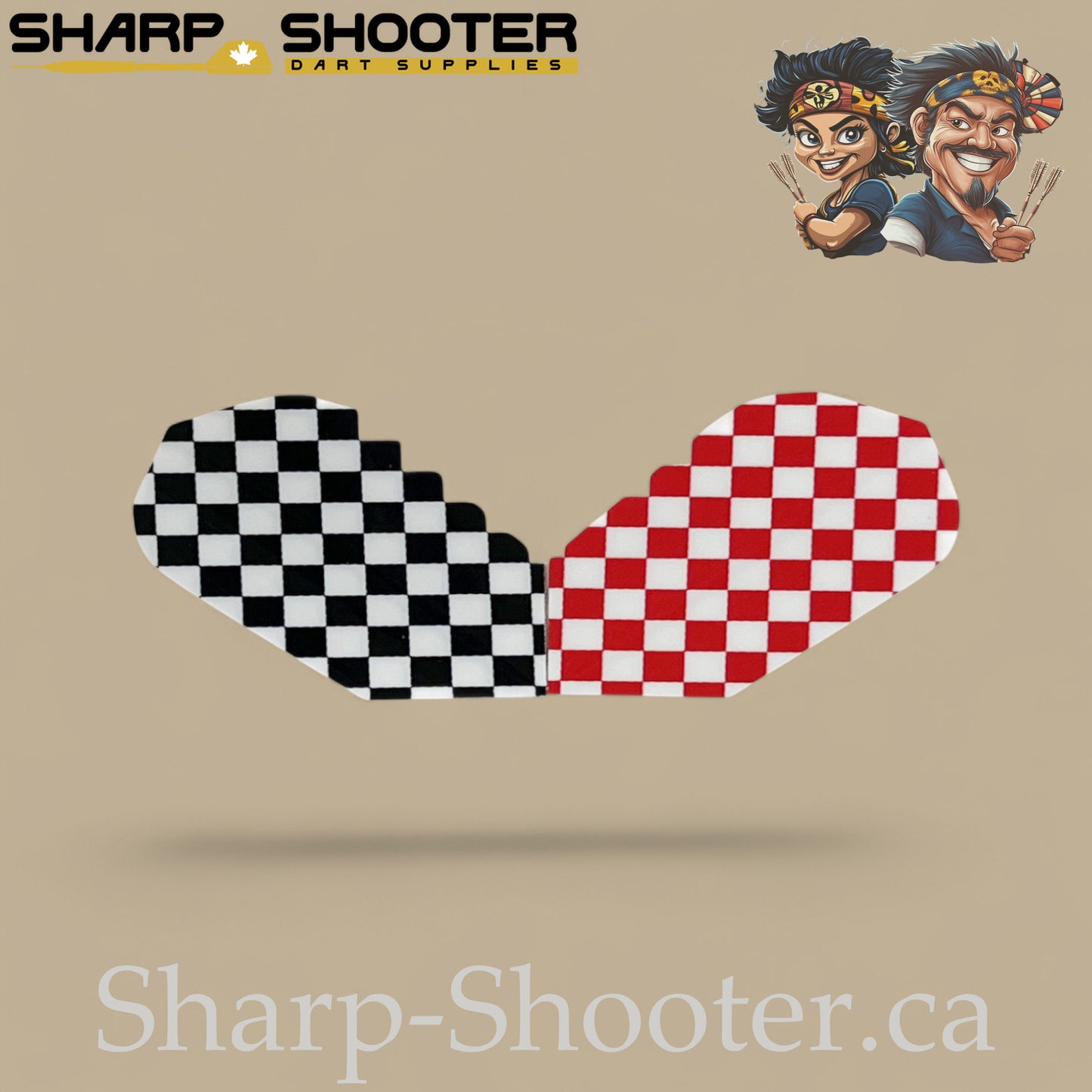 Gridlock – PET Dart Flights – Standard & Slim – 3 Pack