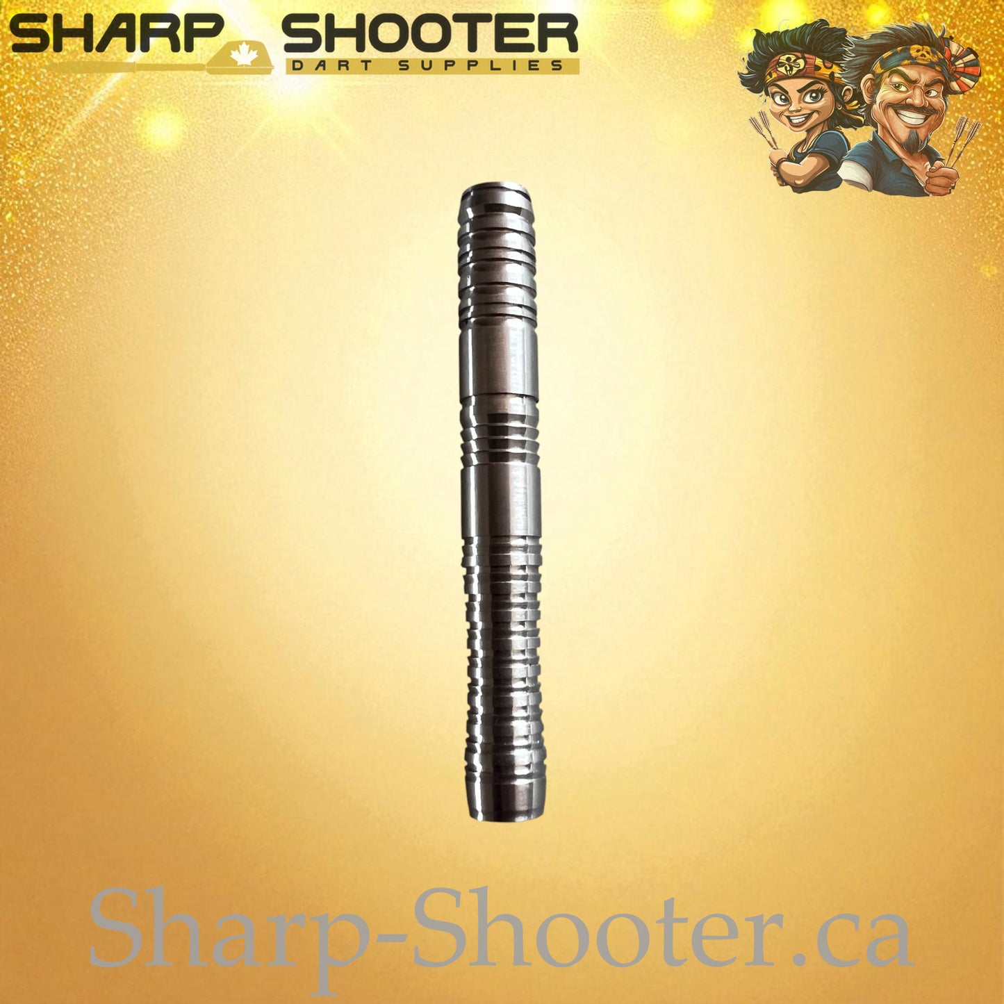 Falcon – Tungsten Dart Barrel Silver – 3 Pack