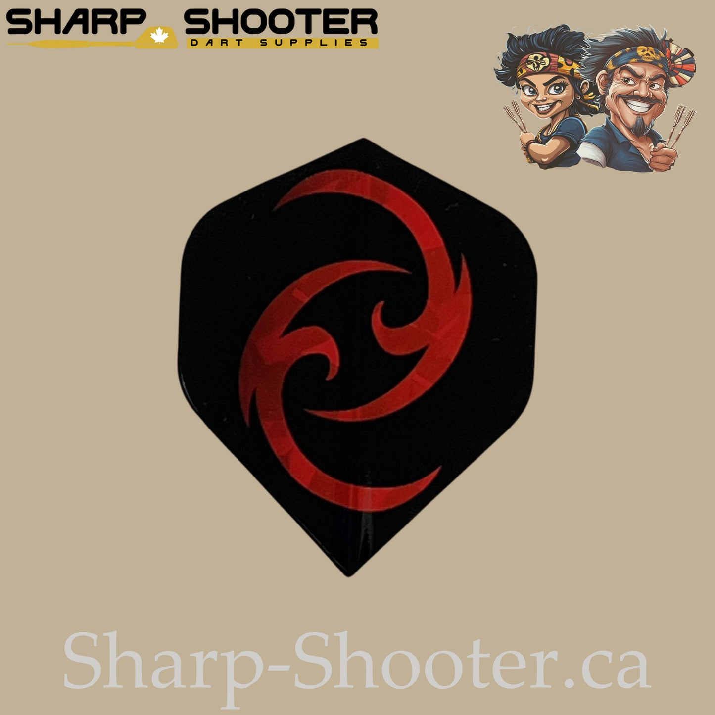 Mirage Family-Dart Flights – Standard PET 75 Micron – Laser Cut