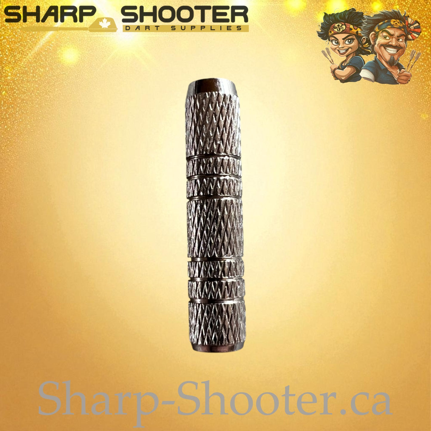 Napoleon – Nickel-Silver Alloy Dart Barrel Silver – 3 Pack