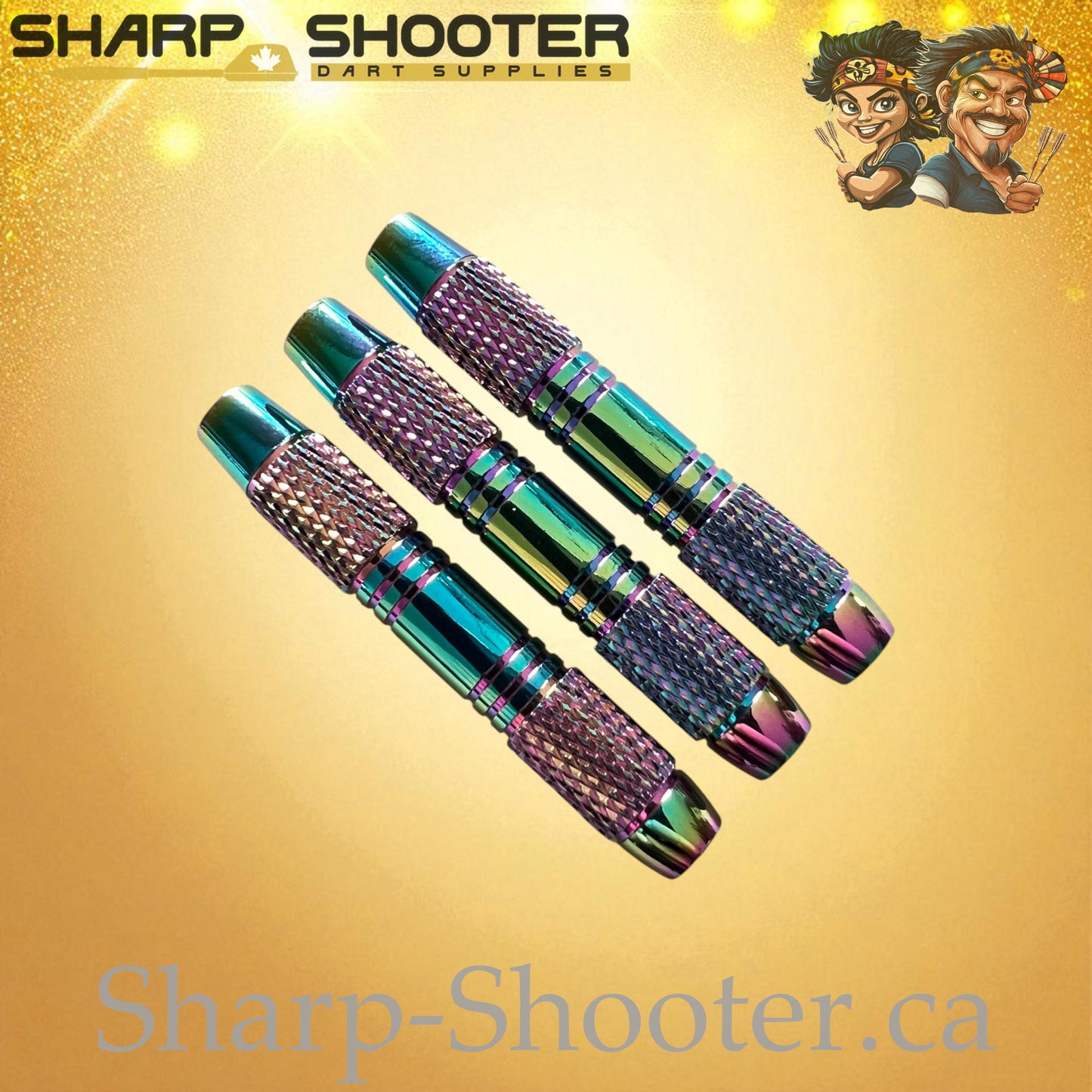 Oblivion – Copper Dart Barrel Silver/Oilslick – 3 Pack