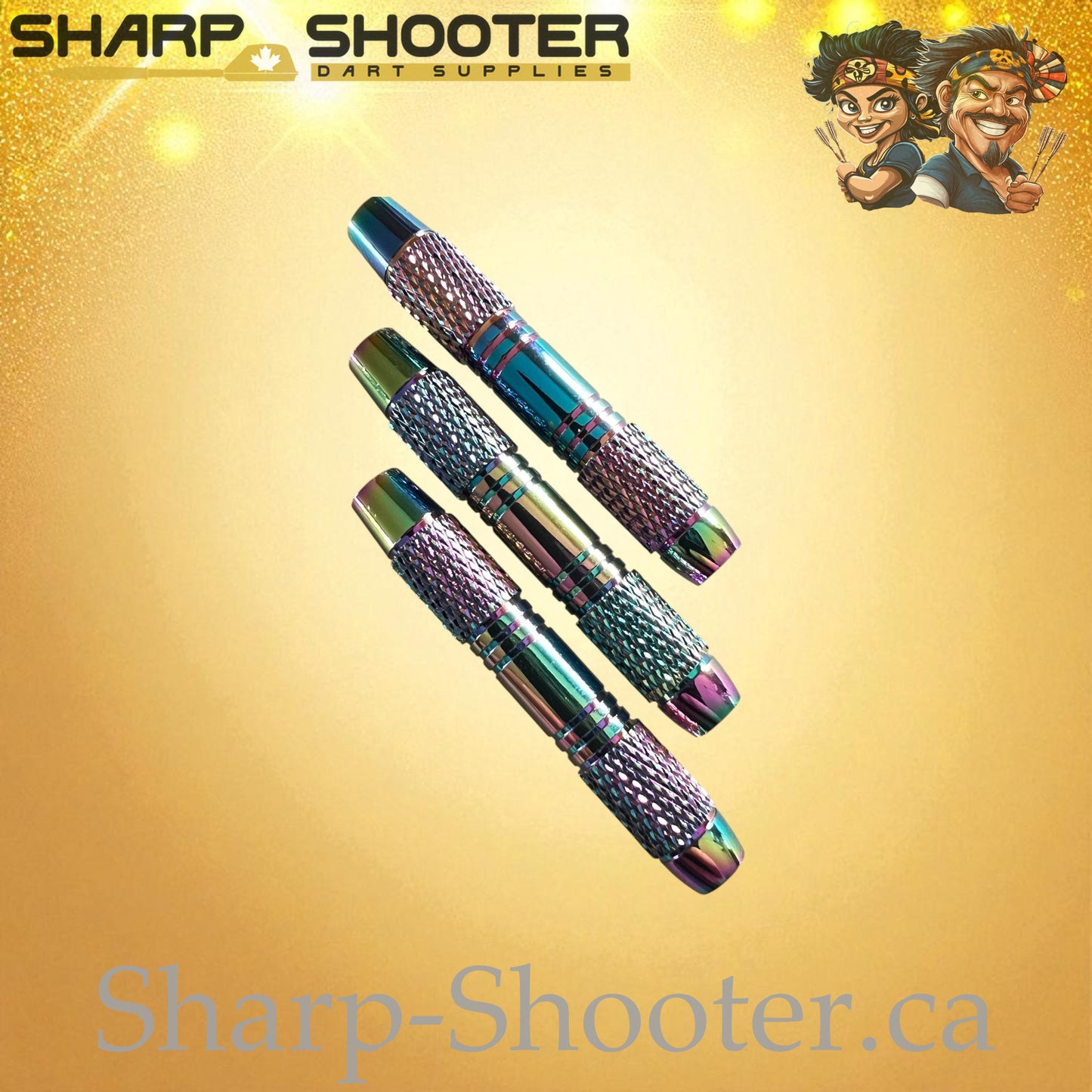 Oblivion – Copper Dart Barrel Silver/Oilslick – 3 Pack