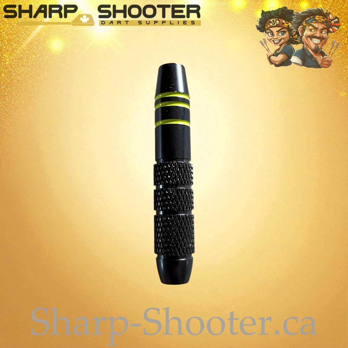 Onyx Strike – Copper Dart Barrel Black/Green – 3 Pack
