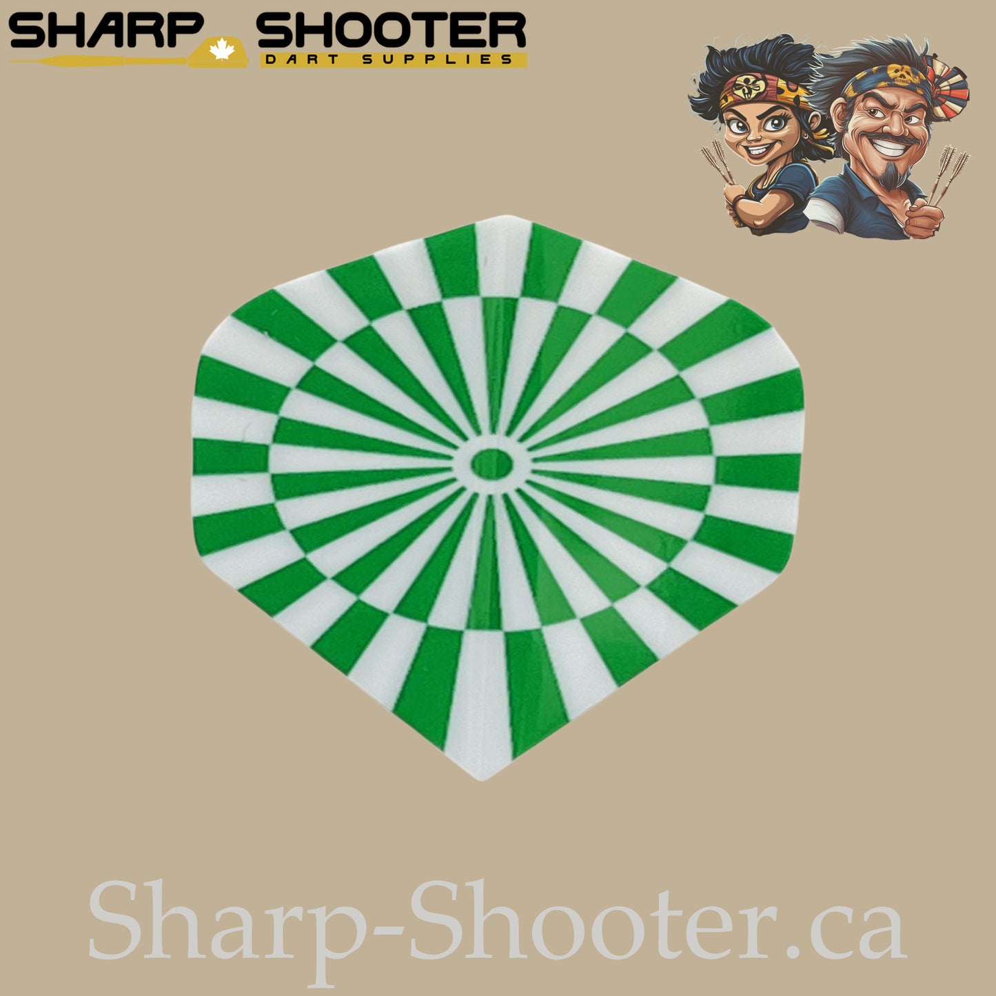 Eye Dart Flights – PET – Standard Shape – 75 Micron – 3 Pack