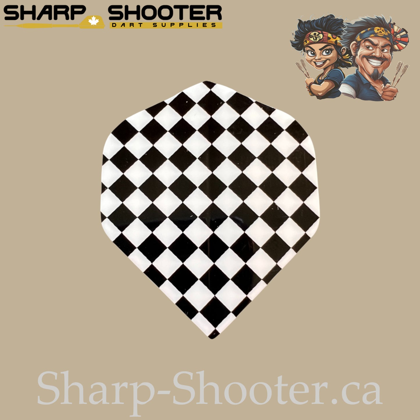 Gridlock – PET Dart Flights – Standard & Slim – 3 Pack
