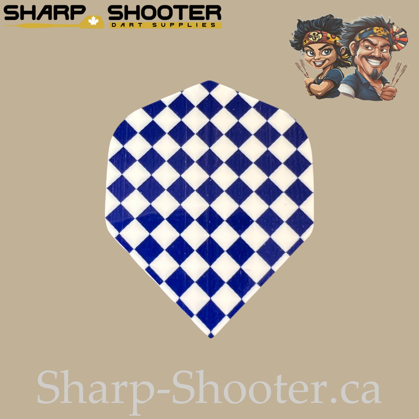 Gridlock – PET Dart Flights – Standard & Slim – 3 Pack