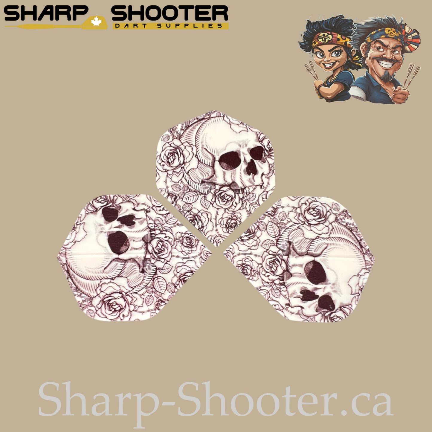 Skull Series – PET 75 Micron Standard – 3 Pack
