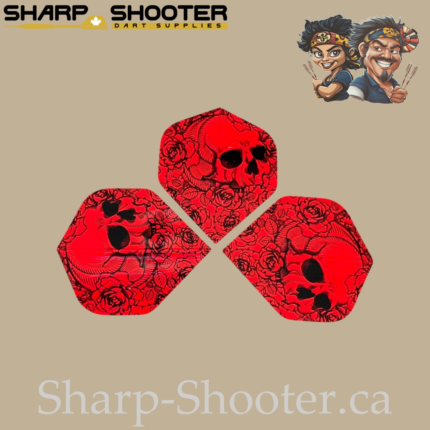 Skull Series – PET 75 Micron Standard – 3 Pack