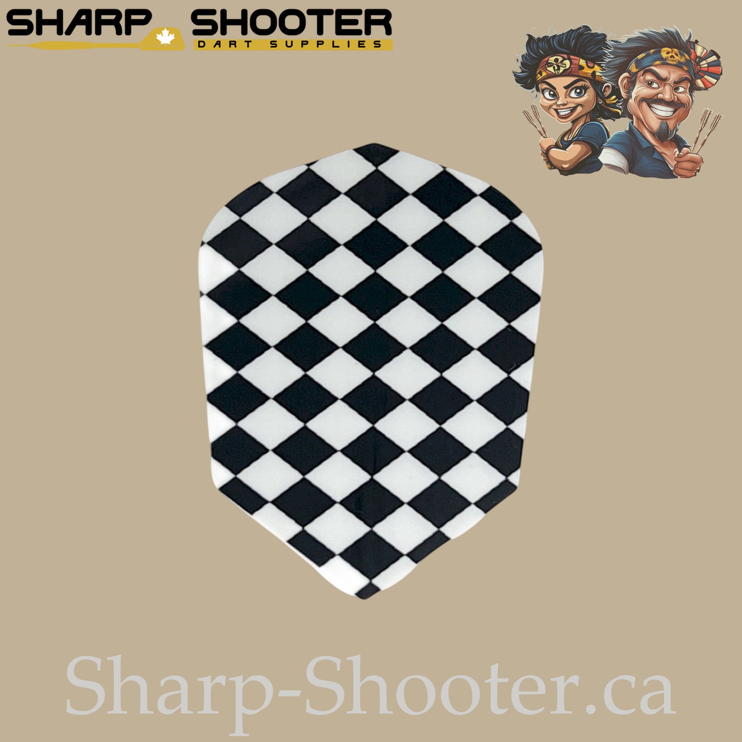 Gridlock – PET Dart Flights – Standard & Slim – 3 Pack
