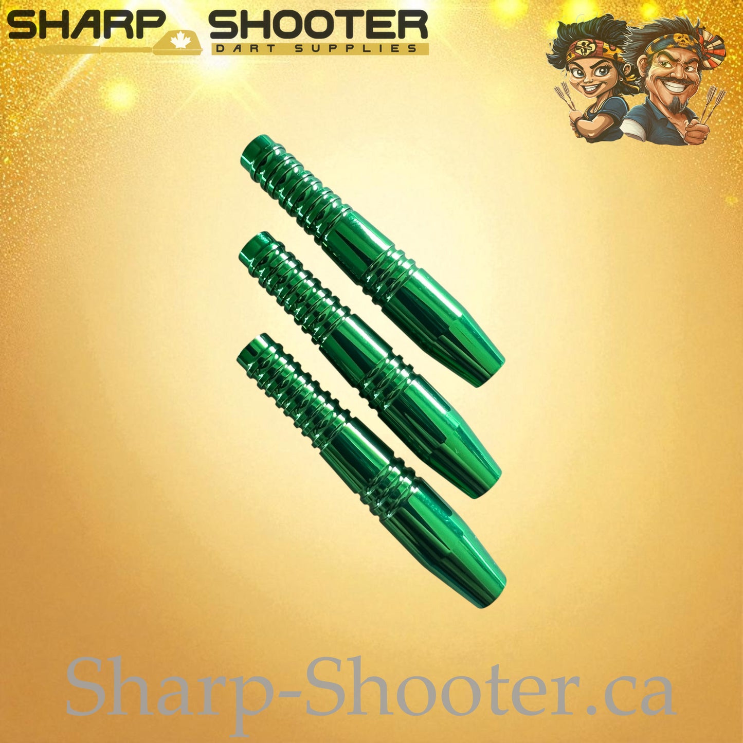 Python – Copper Dart Barrel Green – 3 Pack