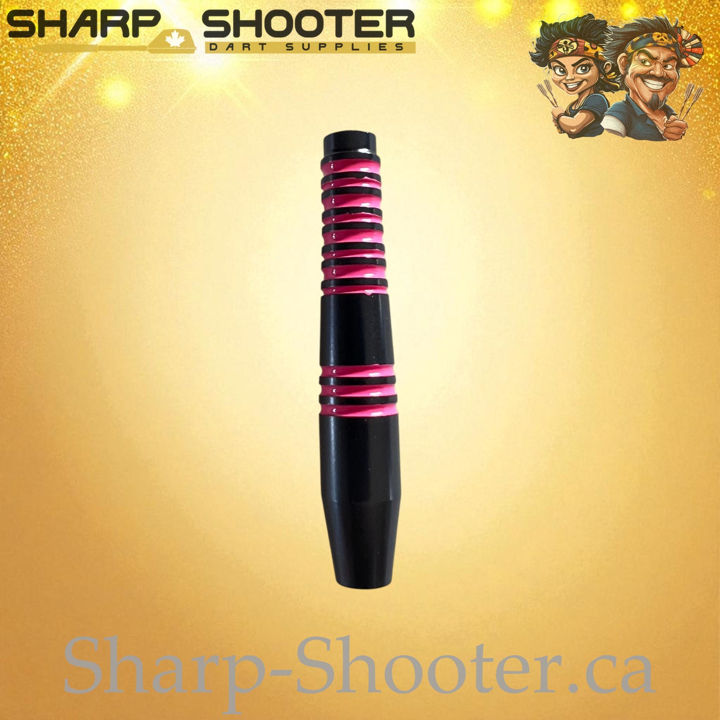 Rosemark – Copper Dart Barrel Black/Pink – 3 Pack