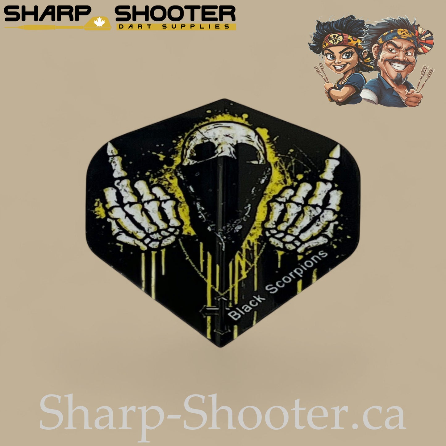 Call Out – PVC Standard Dart Flights 3-Pack | Sharp Shooter