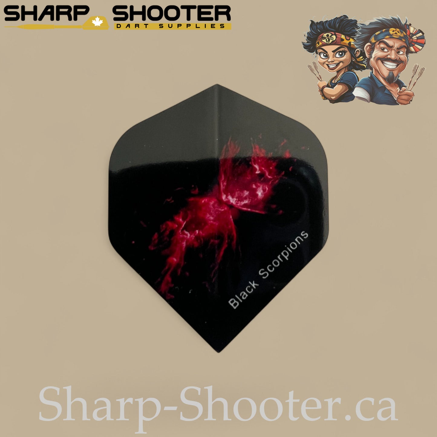 Alien Family – PVC Standard Dart Flights 3-Pack