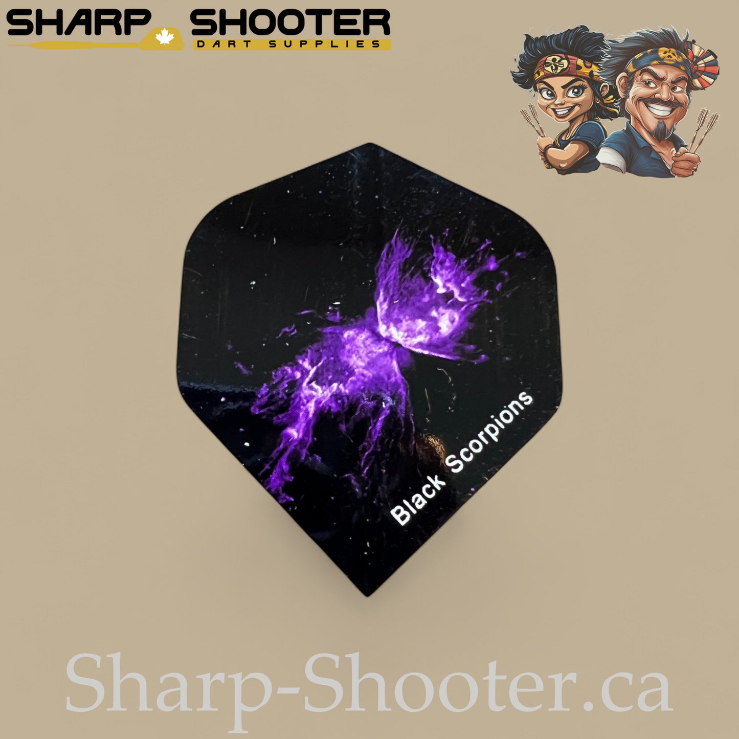 Alien Family – PVC Standard Dart Flights 3-Pack