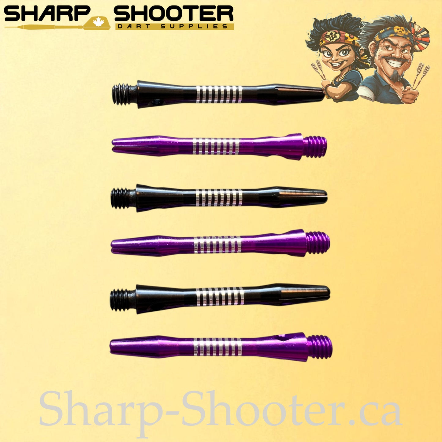 Script – DS22 – Aluminum Dart Shafts – 38mm – 3 Pack