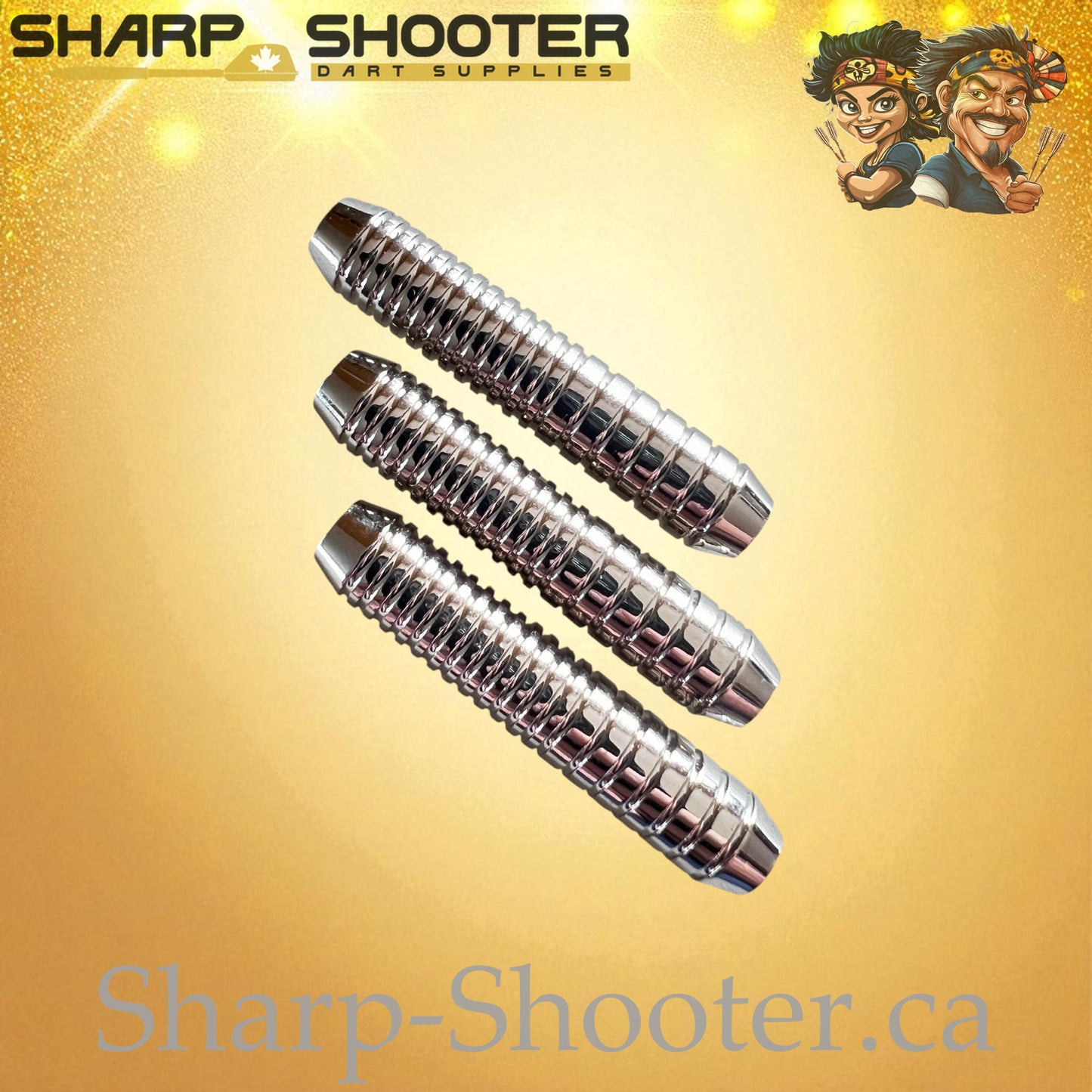 Solace – Copper Dart Barrel Silver – 3 Pack
