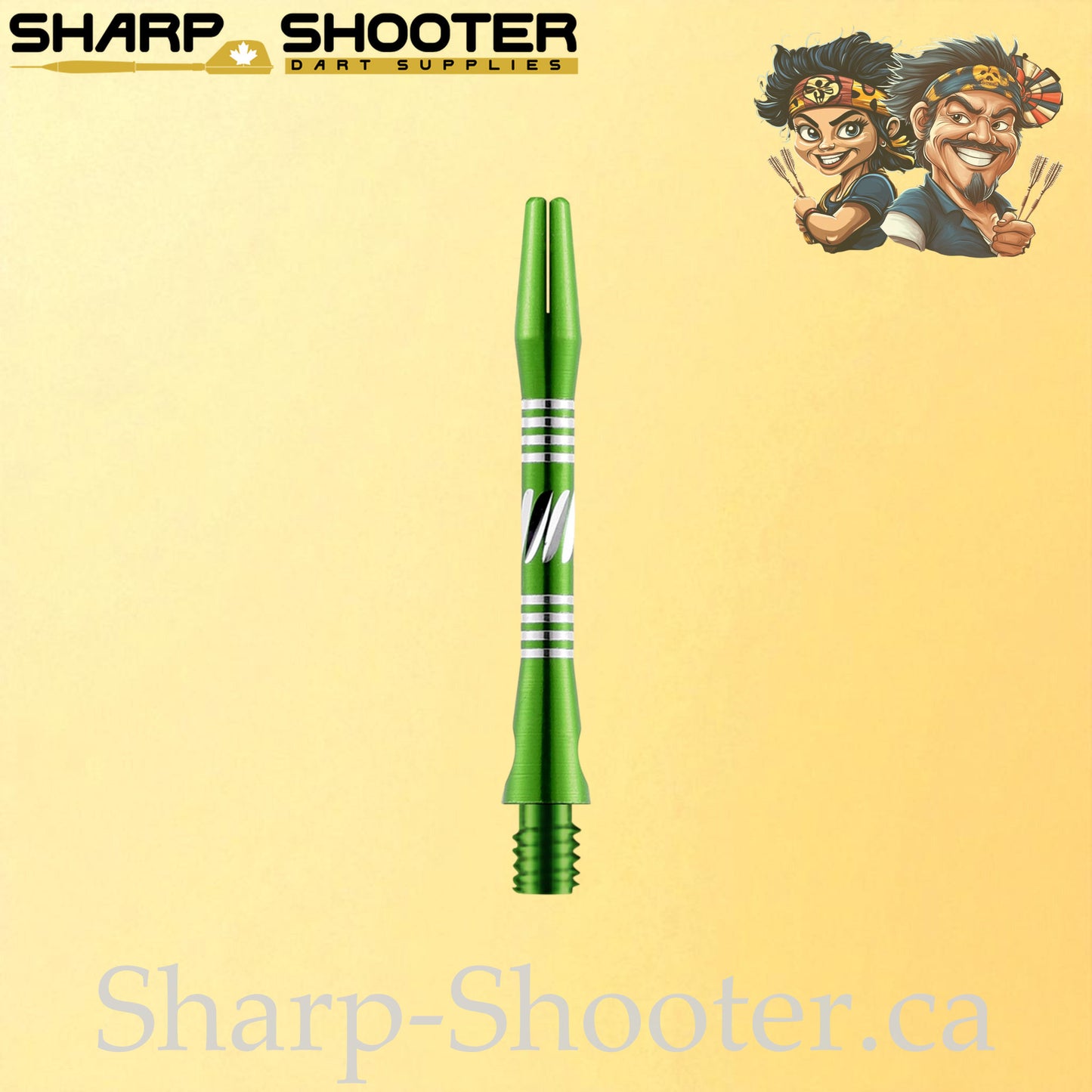 Solitaire – DS17 – Aluminum Dart Shaft – 41mm – Cut Grip – 3 Pack
