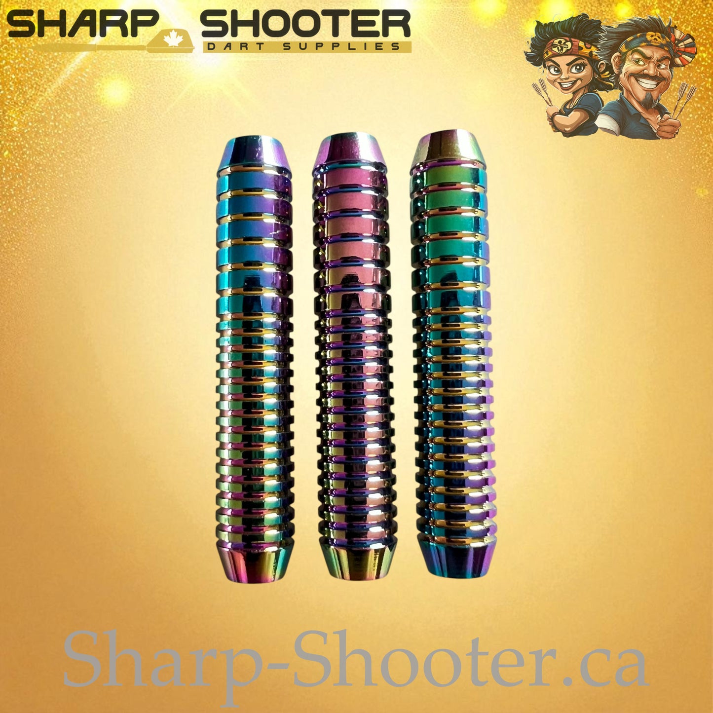 Spectre – Copper Dart Barrel Oilslick – 3 Pack)