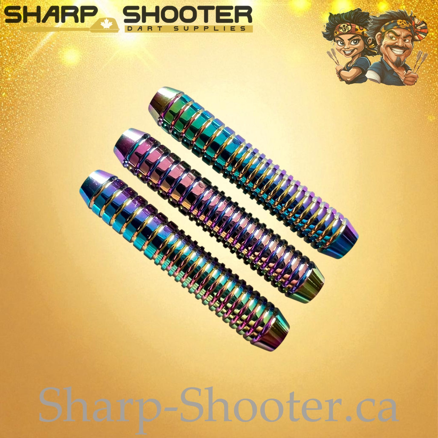 Spectre – Copper Dart Barrel Oilslick – 3 Pack)