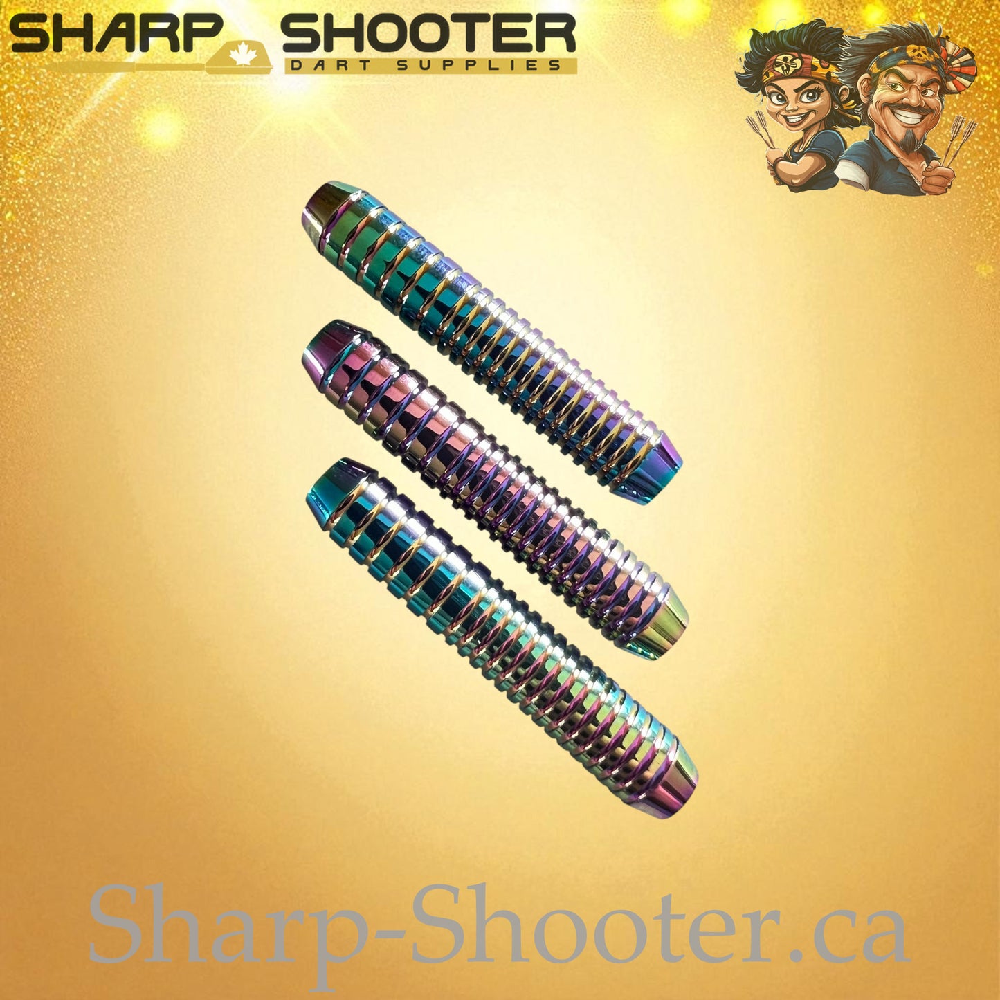 Spectre – Copper Dart Barrel Oilslick – 3 Pack)