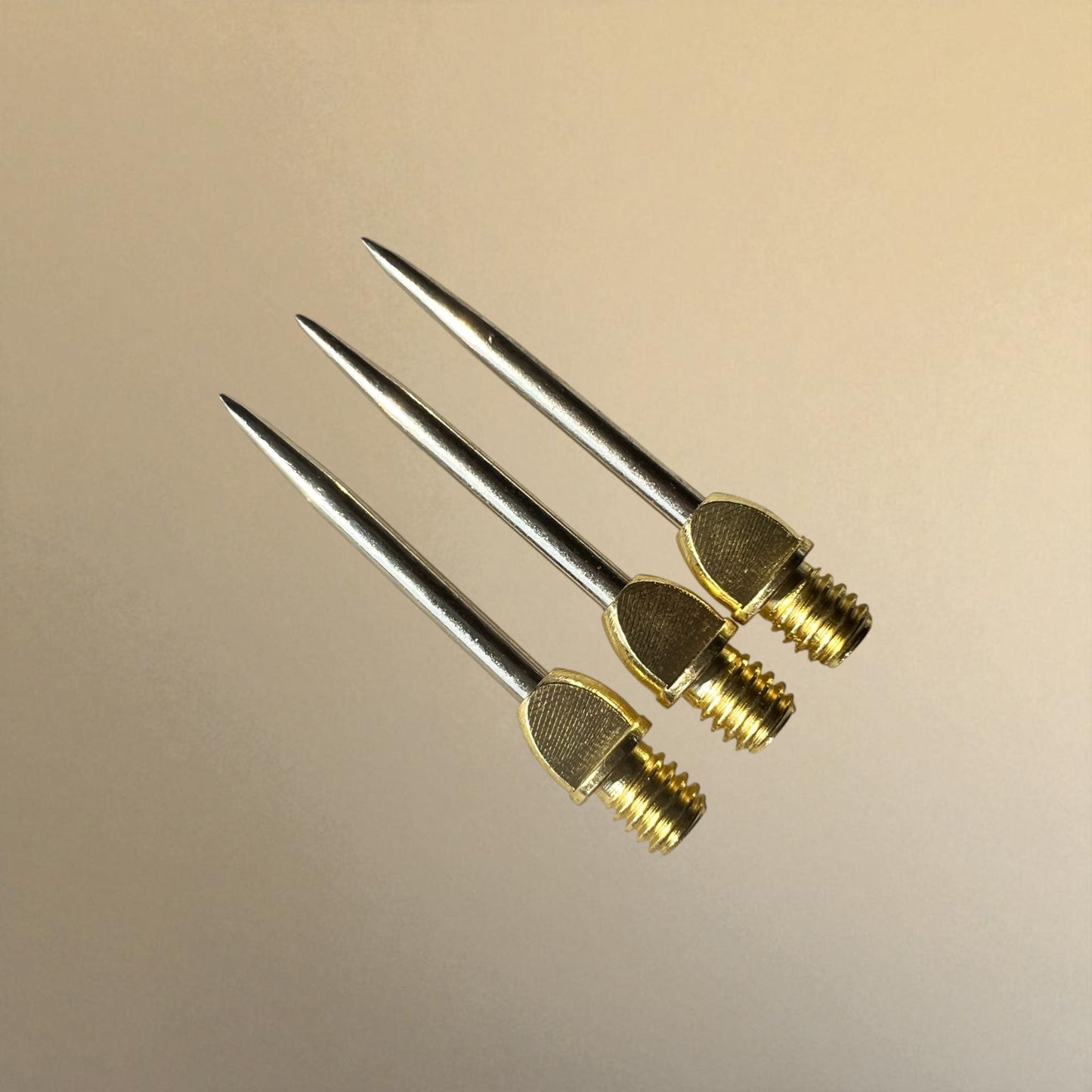 DP12 Steel Dart Tip – Copper/Silver – 32 mm – 2.0 g – 3 Pack – Sharp Shooter