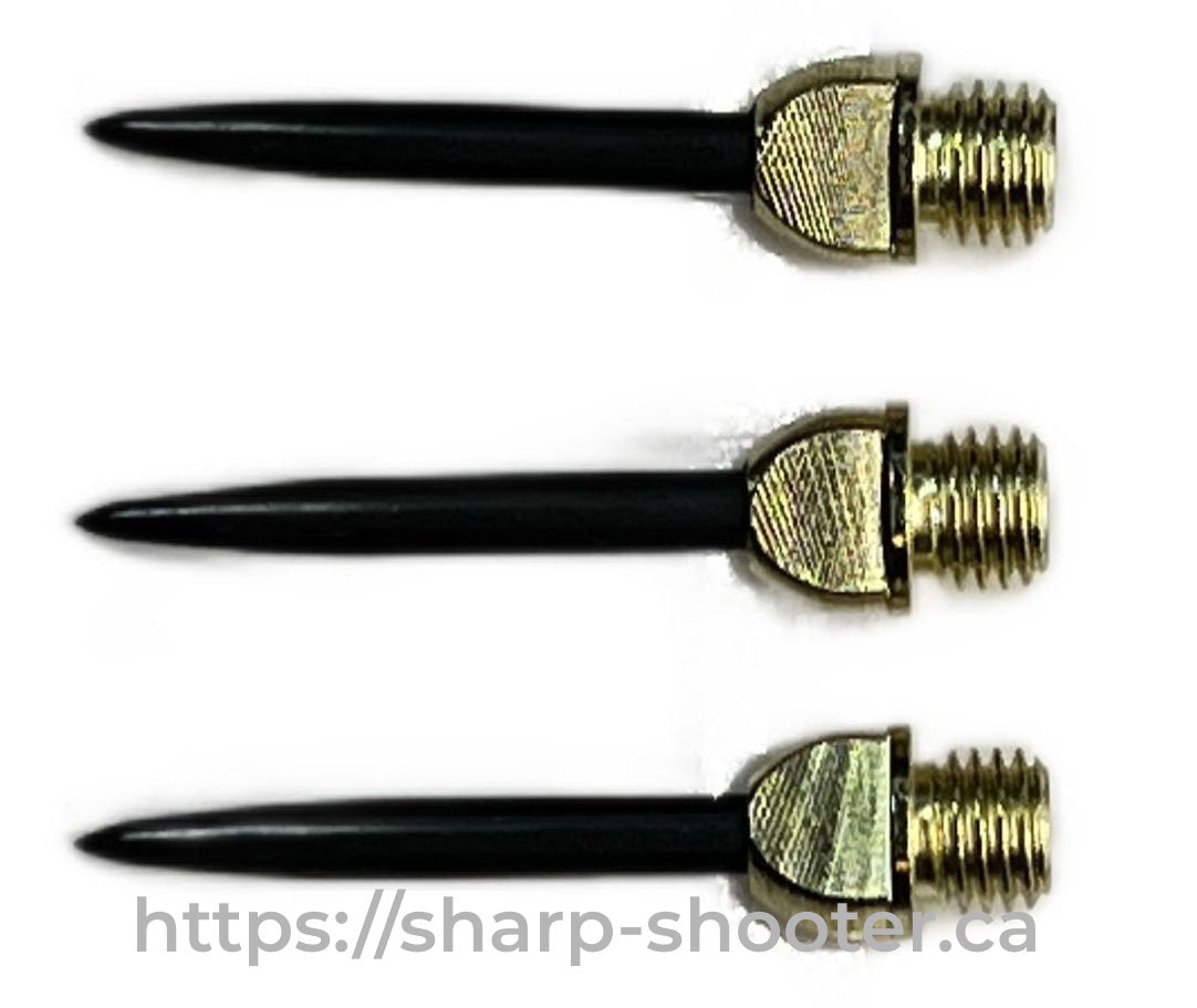 Steel Dart Tips – 32mm – Choose Your Style – 3 Pack