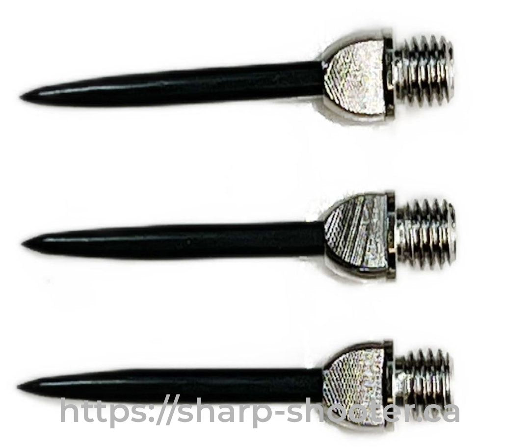 Steel Dart Tips – 32mm – Choose Your Style – 3 Pack