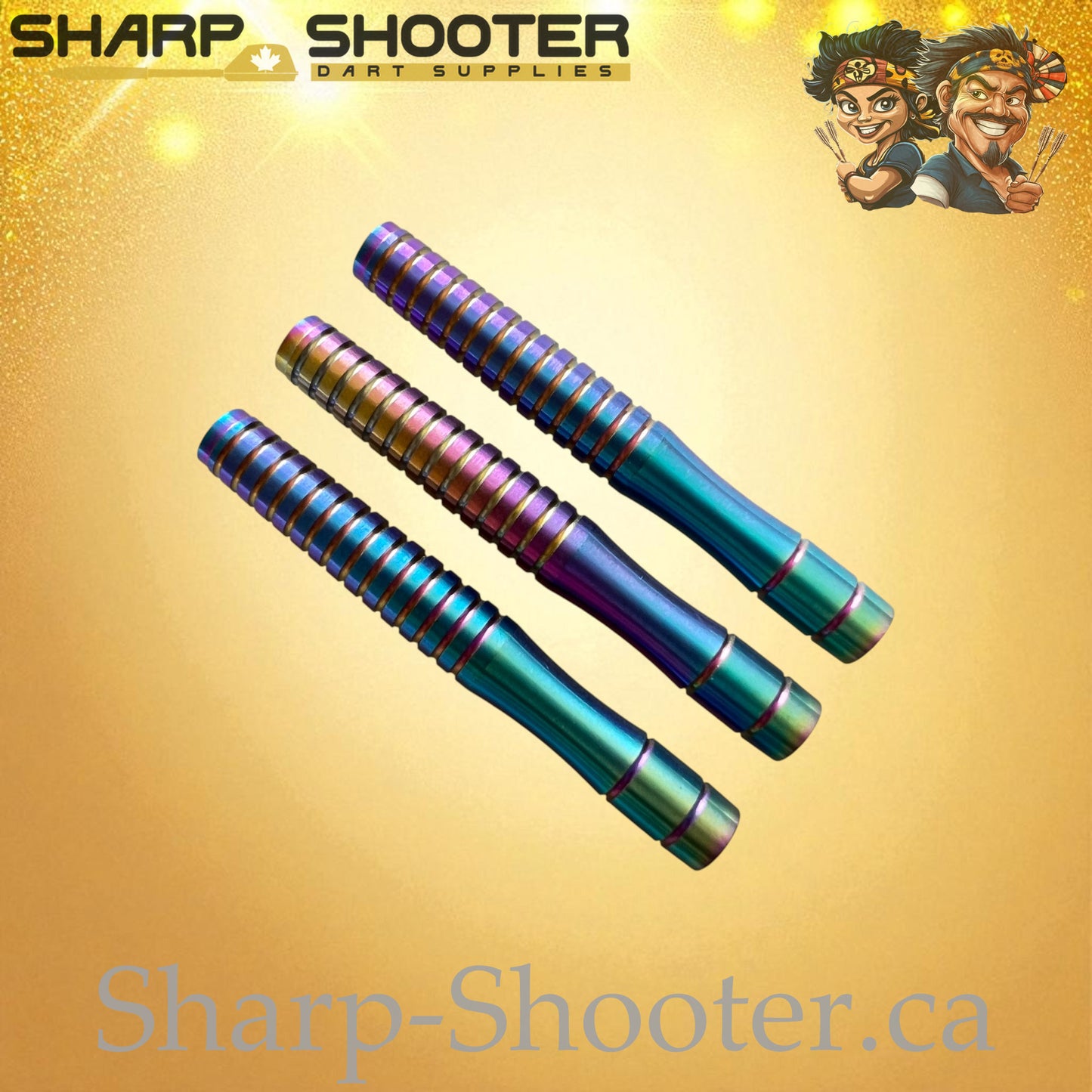 Valkyrie – Tungsten Dart Barrel Oilslick – 3 Pack