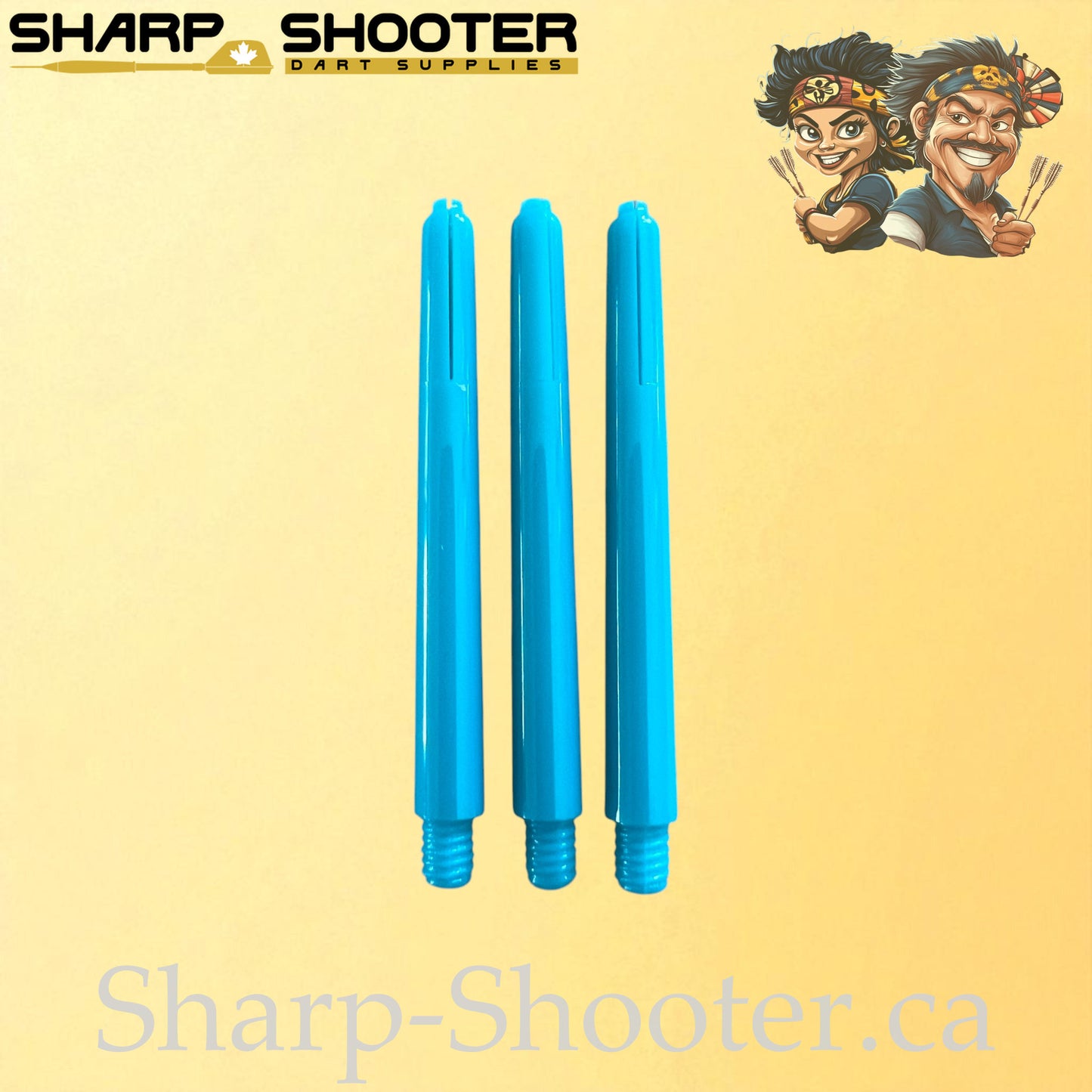 Vice – DS24 – Plastic Dart Shafts – 35mm, 41mm, 48mm – Solid Colors